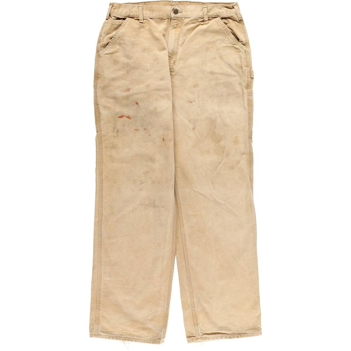 古着 カーハート Carhartt Original Dungaree Fit ダックペインターパンツ メンズw34相当 /eaa610195 【中古】 【260216】 ブラウン系 春夏秋冬