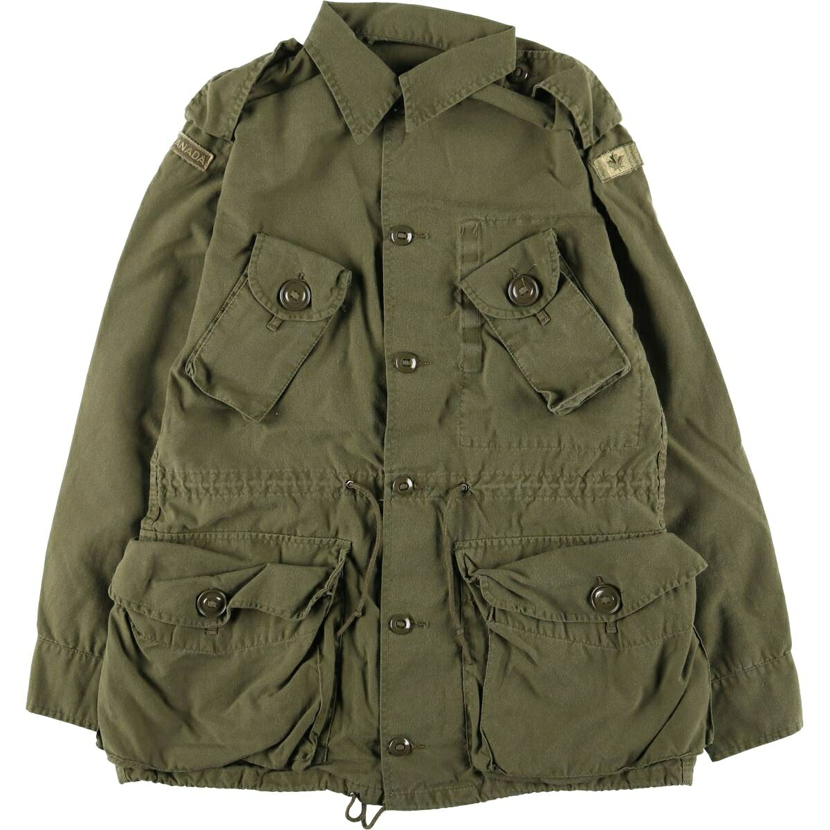 古着 80'S カナダ軍 MK2 ミリタリー コンバットジャケット 4 Regular Small メンズM相当 ヴィンテージ /eaa610280 【中古】 【260214】 【SS2606_10|古着屋JAM
