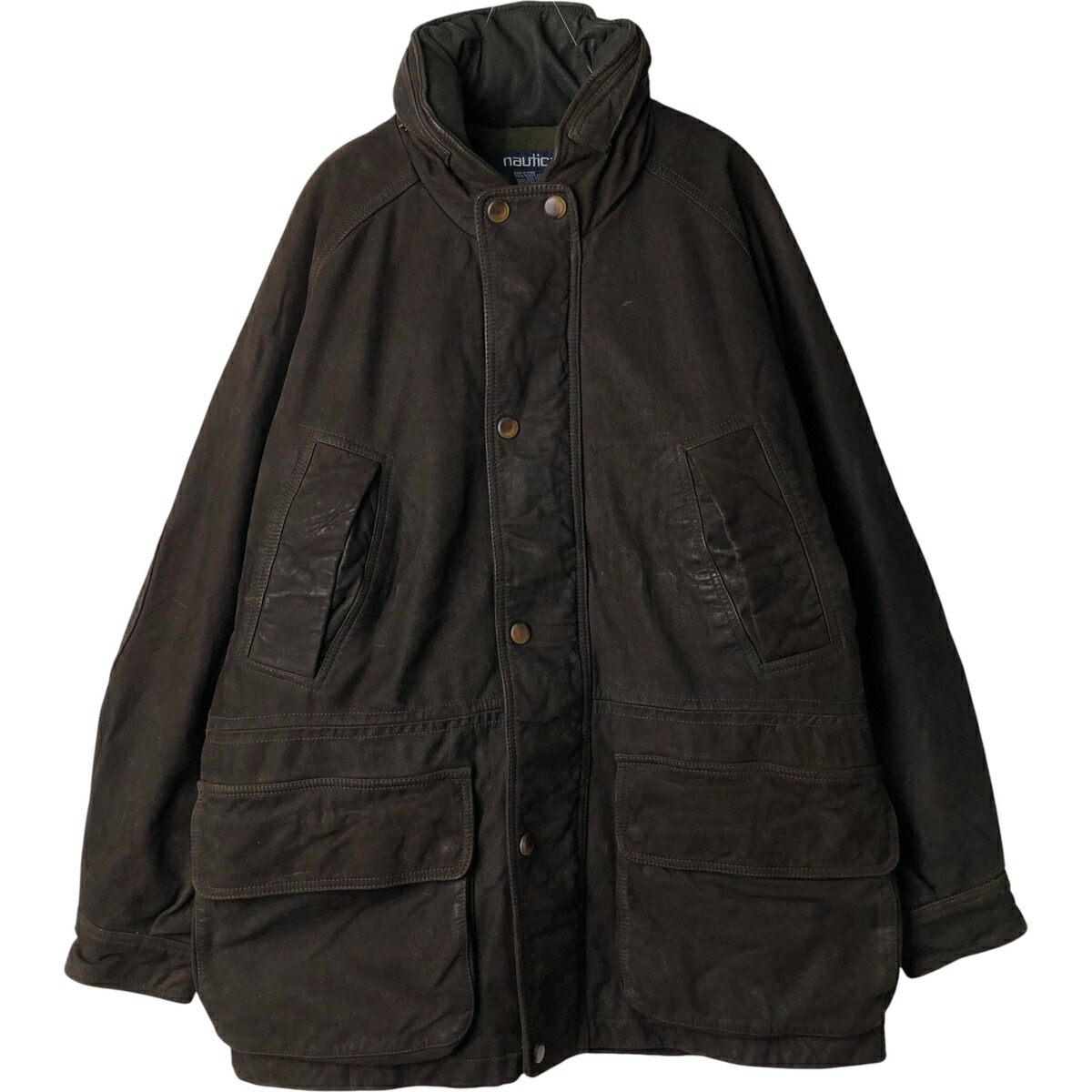 楽天市場】90s ヴィンテージ ノーティカ NAUTICA 襟レザー