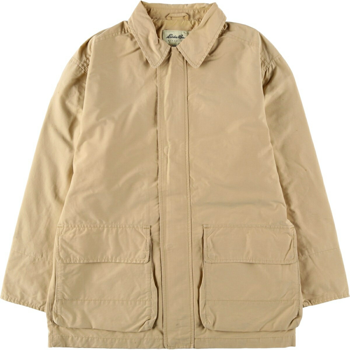 古着 エディーバウアー Eddie Bauer コットンジャケット メンズS相当 /eaa610316 【中古】 【260208】 ベージュ系 春秋冬
