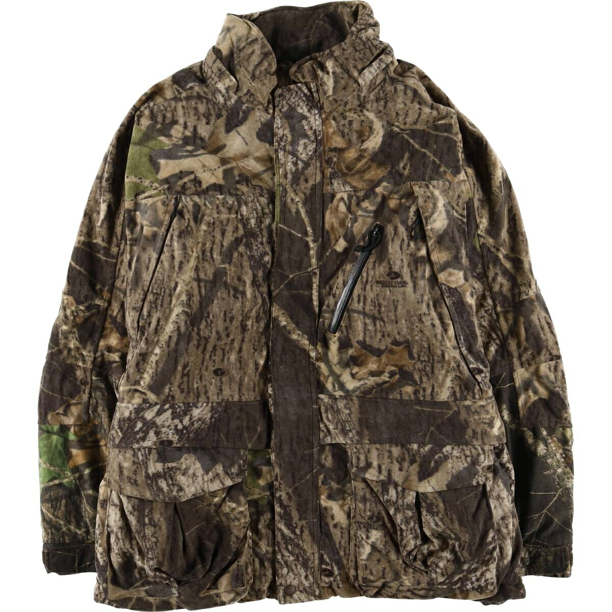 古着 90~00'S カベラス Cabelas SUPER SLAM CLOTHING リアルツリーカモ 中綿マウンテンジャケット シェルジャケット パファージャケット メンズXL相当 ヴィンテージ /eaa610325 【中古】 【260209】 ブラウン系 春秋冬