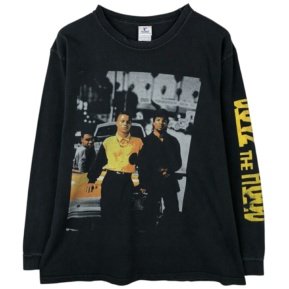 古着 YAZBEK BOYZ N THE HOOD ボーイズンザフッド ムービー ロングTシャツ ロンT メンズL相当 /eaa610672 【中古】 【260213】 ブラック系 春夏秋