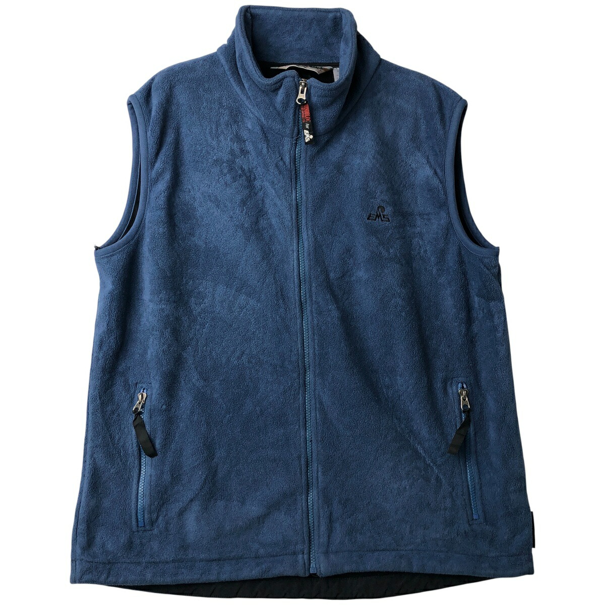 古着 90\'S EMS フリースベスト メンズM相当 ヴィンテージ /eaa610746 【中古】 【260208】 ブルー系 春秋冬