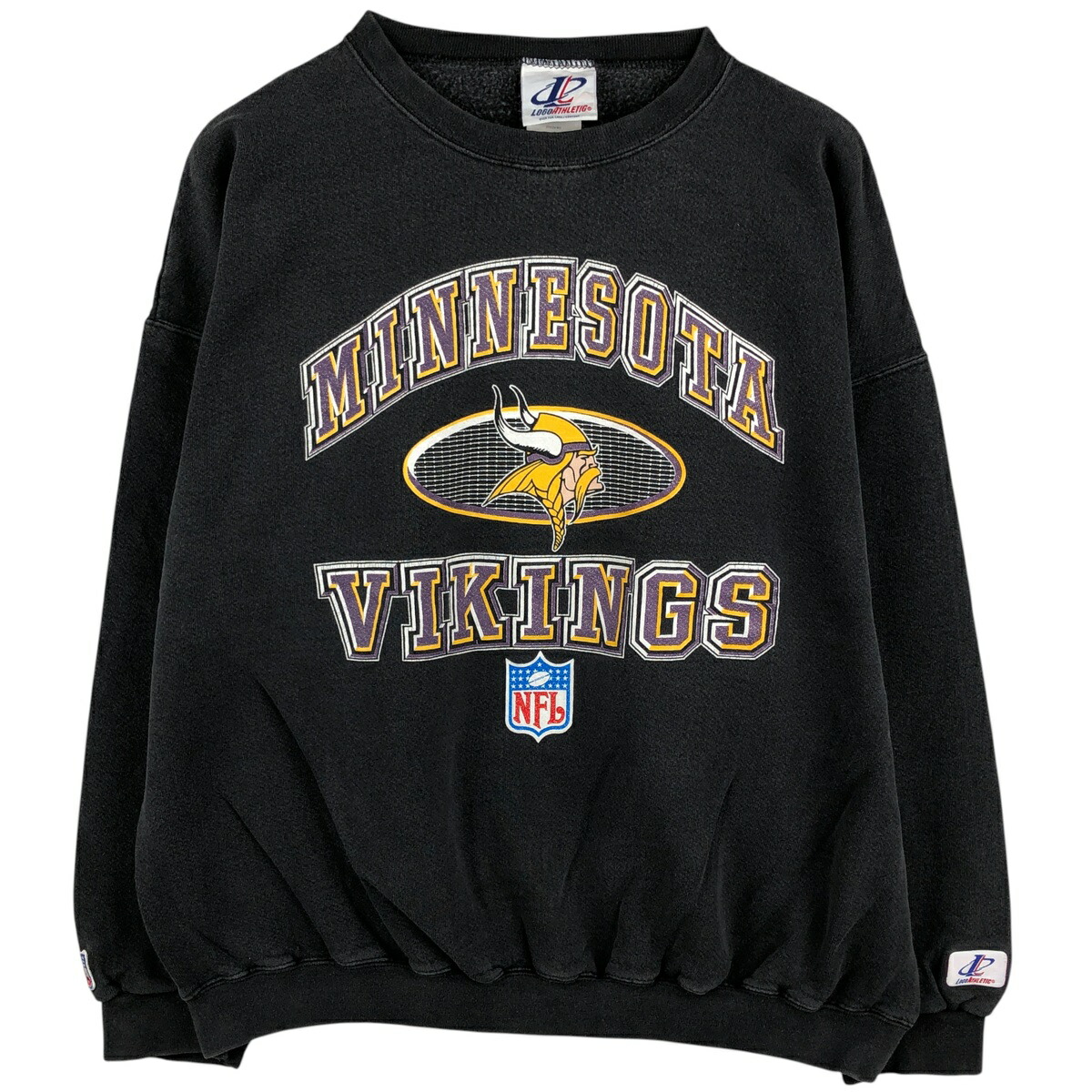 古着 LOGO ATHLETIC NFL MINNESOTA VIKINGS ミネソタバイキングス プリントスウェットシャツ トレーナー メンズXL相当 /eaa610770 【中古】 【260208】 春夏秋冬