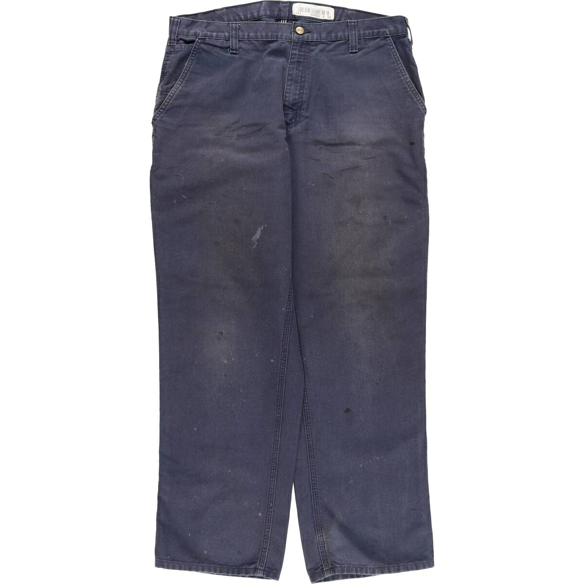 古着 カーハート Carhartt Dungaree Fit ダックペインターパンツ メンズw36相当 /eaa610875 【中古】 【260214】 ネイビー系 春夏秋冬