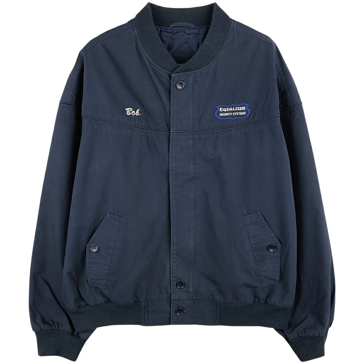 古着 90~00'S EAGLE RIDGE OUTFITTERS ダービージャケット カップショルダージャケット ロシア製 メンズL相当 /eaa611027 【中古】 【260201】 【NH-2508】 ネイビー系 春秋冬