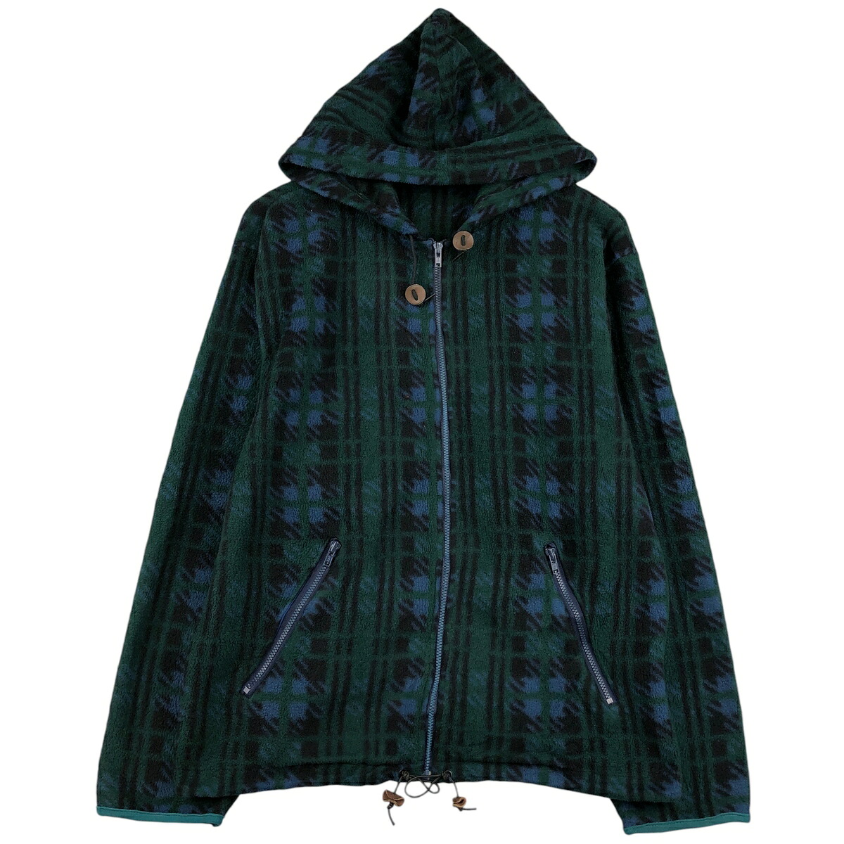 古着 90~00'S エルエルビーン L.L.Bean 総柄 フリースフルジップパーカー メンズL相当 /eaa611167 【中古】 【260206】 【GR-UN】 【SS2606_10|古着屋JAM