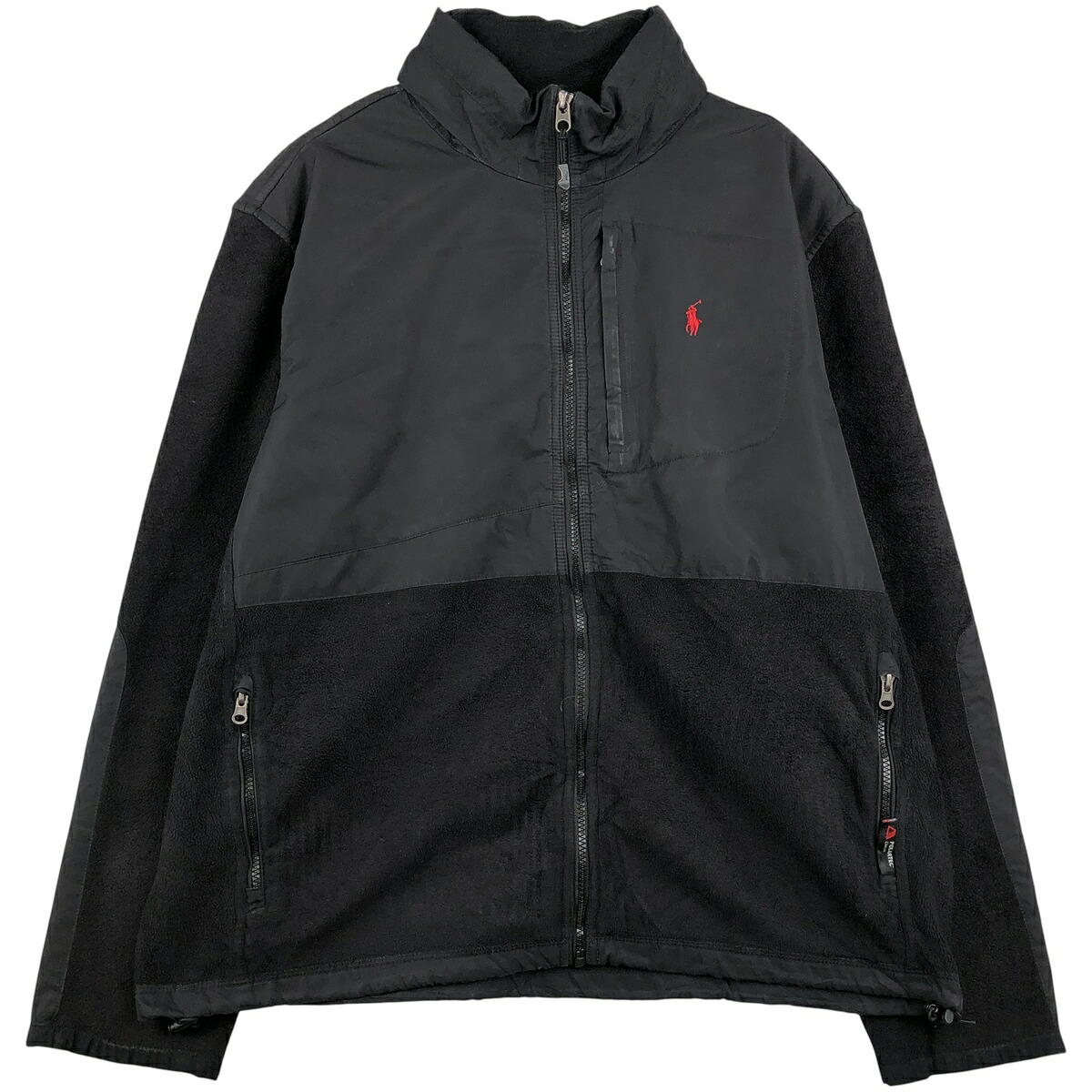 古着 ラルフローレン Ralph Lauren POLO by Ralph Lauren ナイロンxフリースジャケット メンズXL相当 /eaa611169 【中古】 【260206】 【SS2606_10|古着屋JAM
