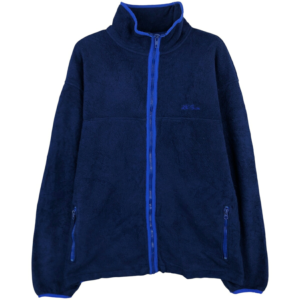 古着 ~90'S エルエルビーン L.L.Bean フリースジャケット メンズL相当 ヴィンテージ /eaa611409 【中古】 【260131】 【NH-2508】 ネイビー系 春秋冬