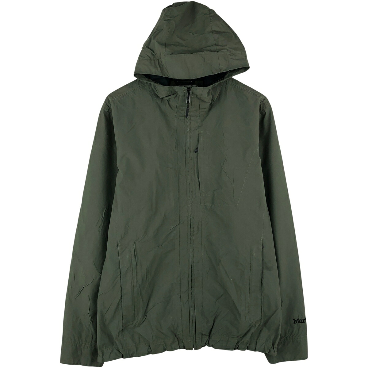 古着 マーモット Marmot フード付き ウインドブレーカー メンズL相当 /eaa611423 【中古】 【260131】 カーキ系 春秋冬