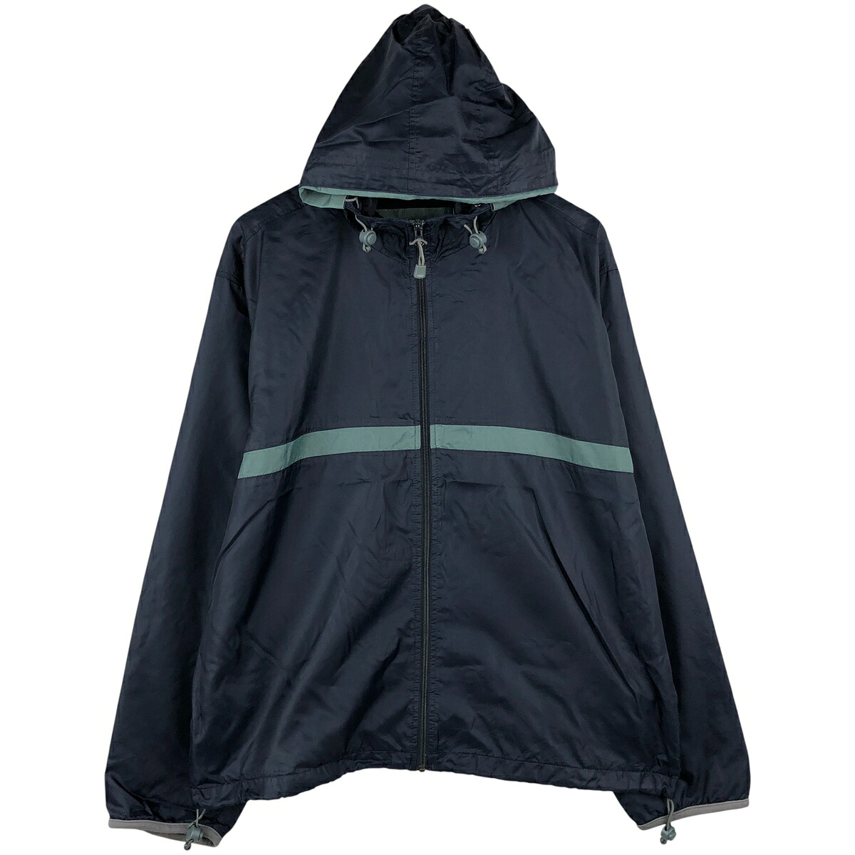 古着 90~00'S エディーバウアー Eddie Bauer リップストップ ナイロンパーカー メンズL相当 ヴィンテージ /eaa611424 【中古】 【260131】 ネイビー系 春秋冬