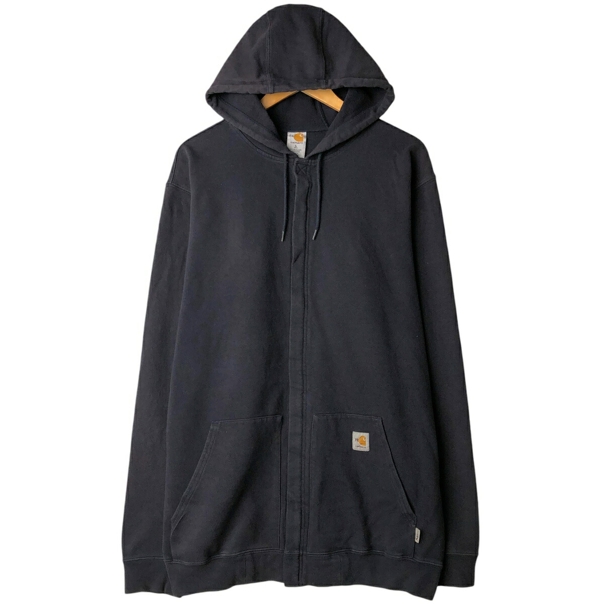 古着 カーハート Carhartt FRシリーズ スウェットフルジップパーカー メンズL相当 /eaa611495 【中古】 【260206】 ネイビー系 春夏秋冬