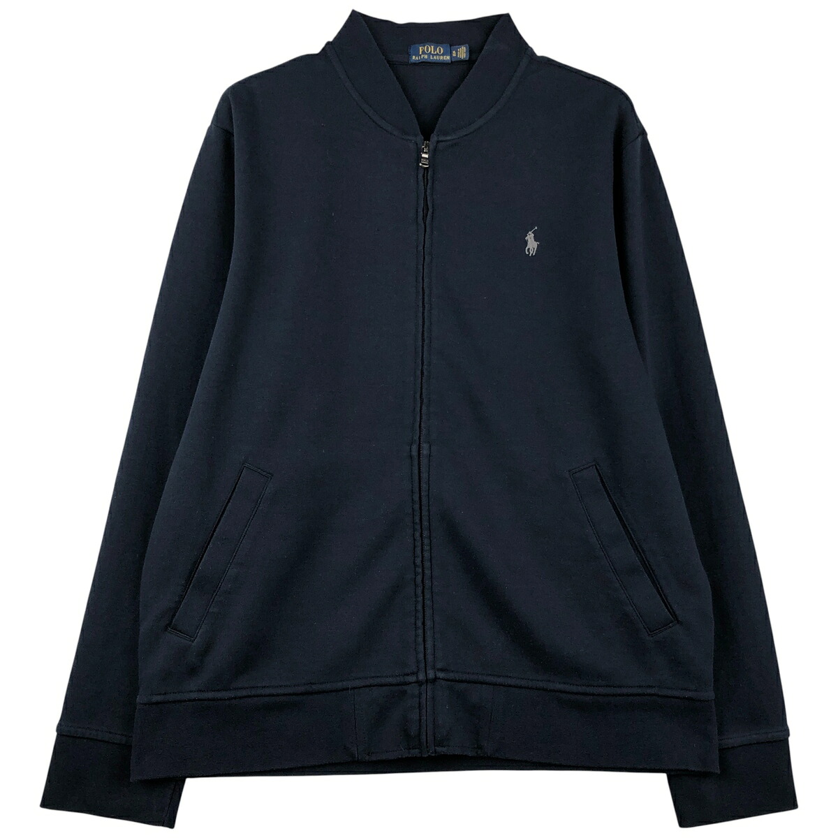 古着 ラルフローレン Ralph Lauren POLO RALPH LAUREN フルジップスウェットシャツ トレーナー メンズXL相当 /eaa611498 【中古】 【260203】 【NH-2508】 ネイビー系 春夏秋冬