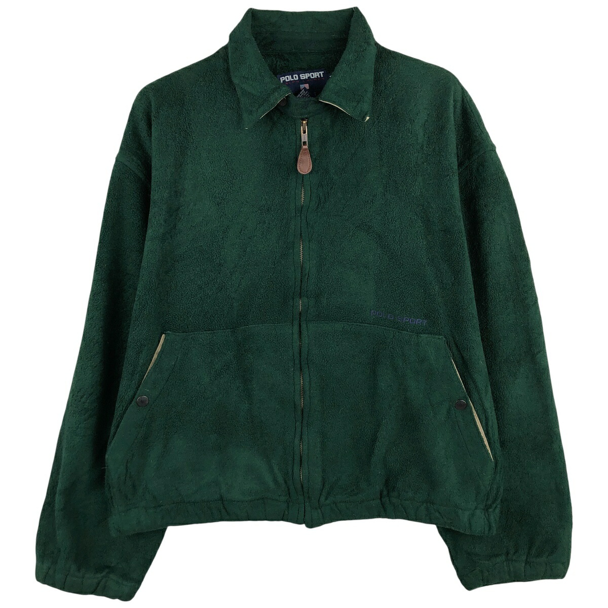 古着 90'S ラルフローレン Ralph Lauren POLO SPORT ポロスポーツ スイングトップタイプ フリースジャケット USA製 メンズM相当 ヴィンテージ /eaa611771 【中古】 【260201】 【NH-2508】