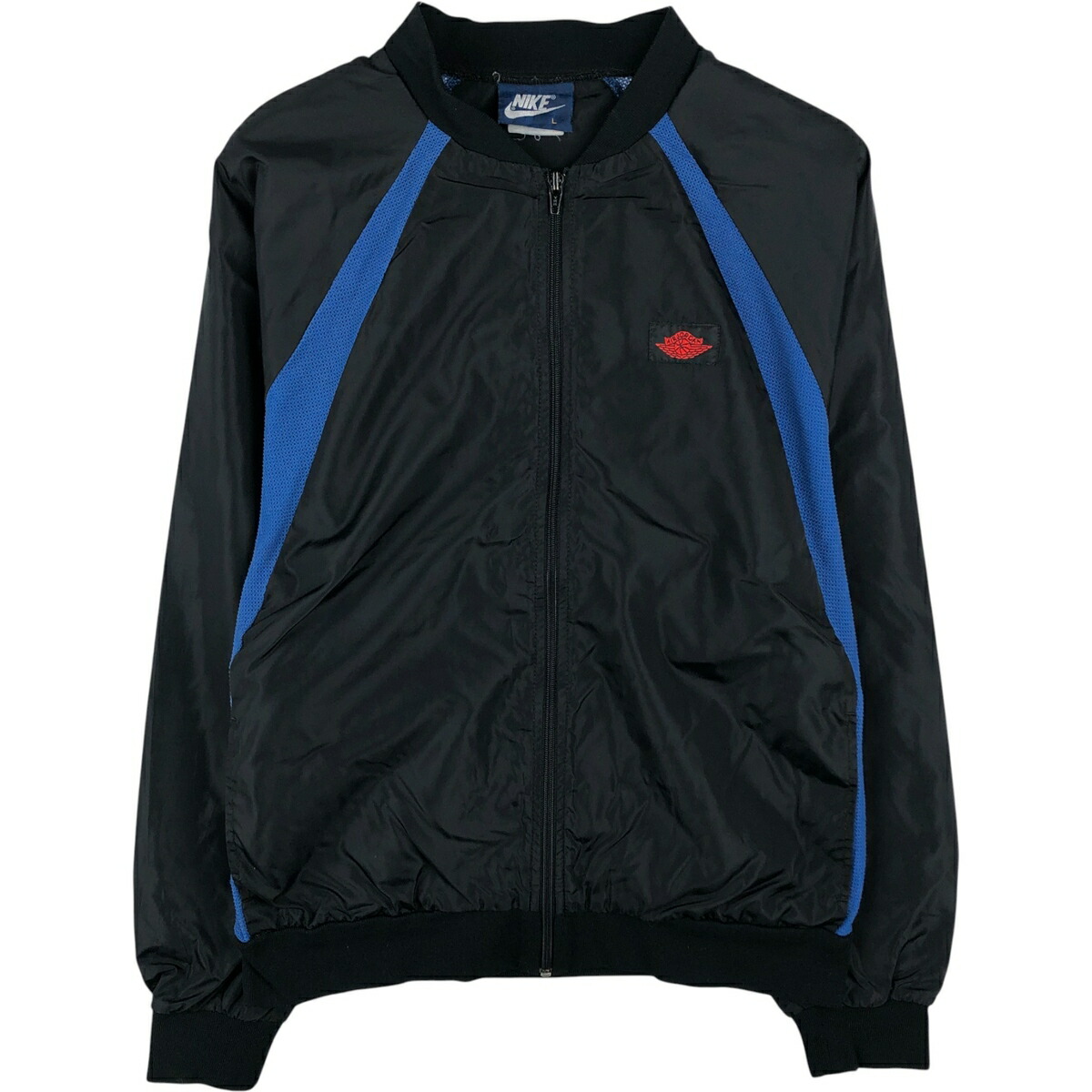 楽天市場】90s NIKE AIR JORDAN Logo Nylon Jacket 黒 XL ナイキ エア