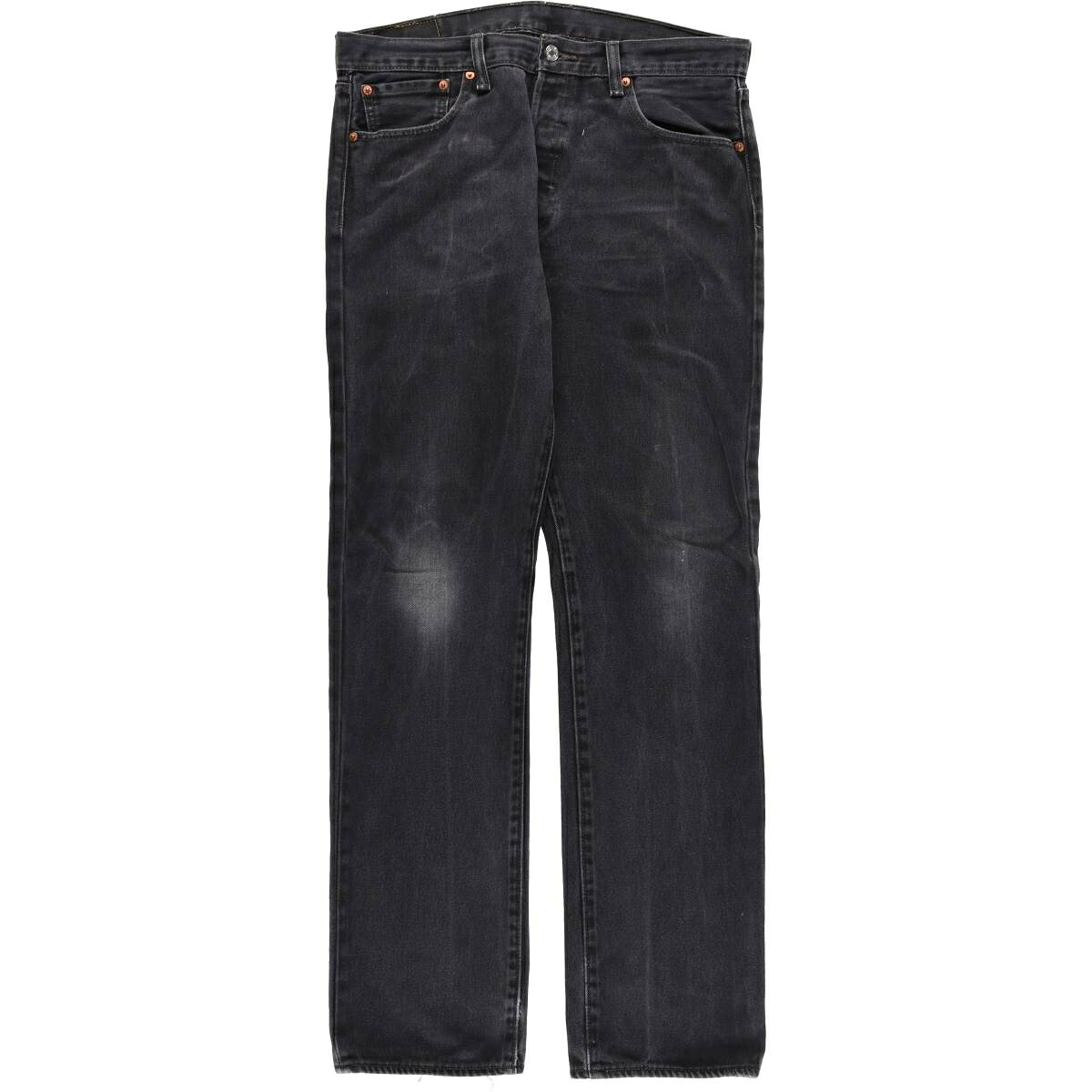 古着 リーバイス Levi's 501-0660 ブラックデニム ストレートデニムパンツ メンズw35相当 /eaa612034 【中古】 【260216】 ブラック系 春夏秋冬