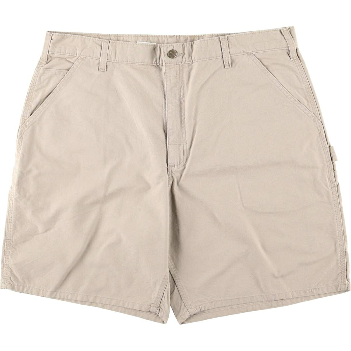 古着 ビッグサイズ カーハート Carhartt ORIGINAL FIT ダック地ペインターショーツ ショートパンツ メンズw39相当 /eaa612065 【中古】 【260220】 ベージュ系 春夏秋