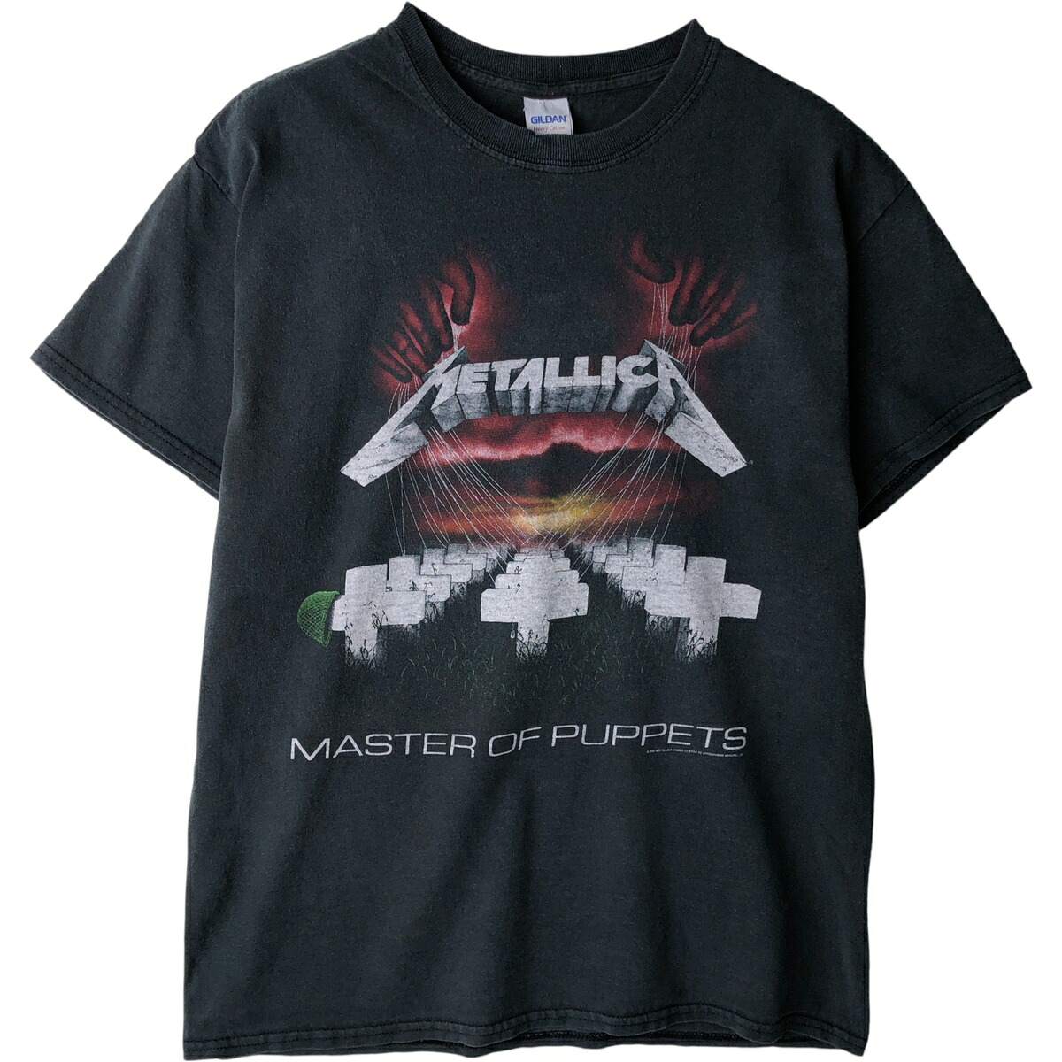 古着 00'S ギルダン GILDAN METALLICA メタリカ バンドTシャツ バンT メンズM相当 /eaa612286 【中古】 【260227】 春夏秋