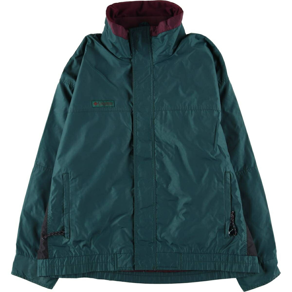 古着 90'S コロンビア Columbia BUGABOO バガブー 白タグ マウンテンジャケット シェルジャケット メンズXXL相当 ヴィンテージ /eaa612456 【中古】 【260213】 グリーン系 春秋冬
