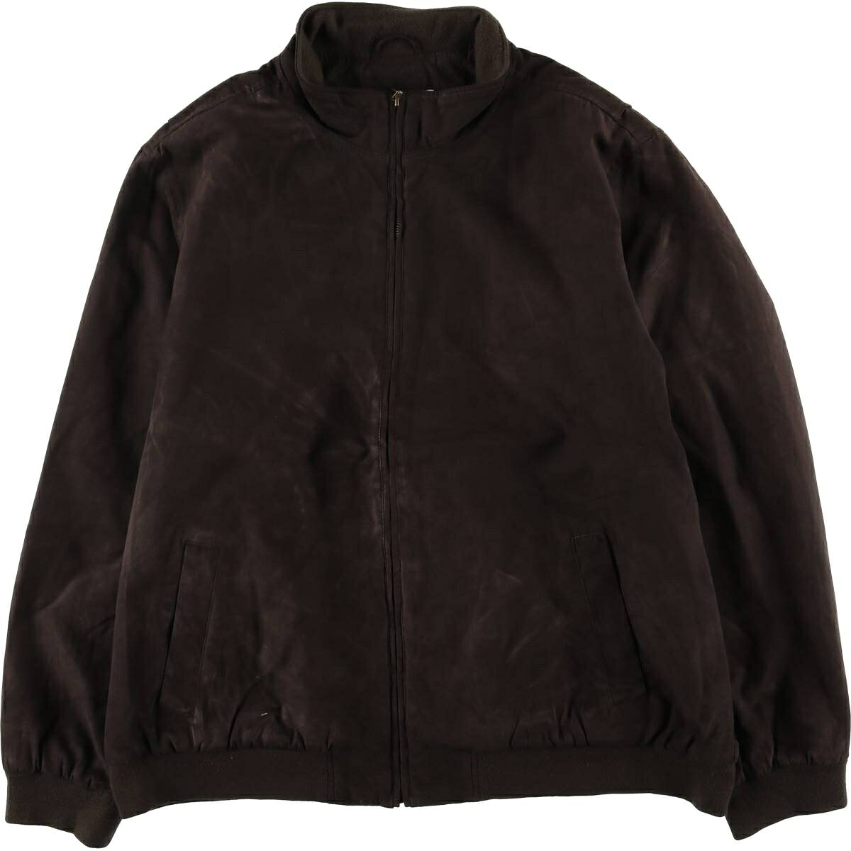 古着 エルエルビーン L.L.Bean 中綿入り スエードレザーブルゾン メンズXXL相当 /eaa612466 【中古】 【260214】 ブラウン系 春秋冬