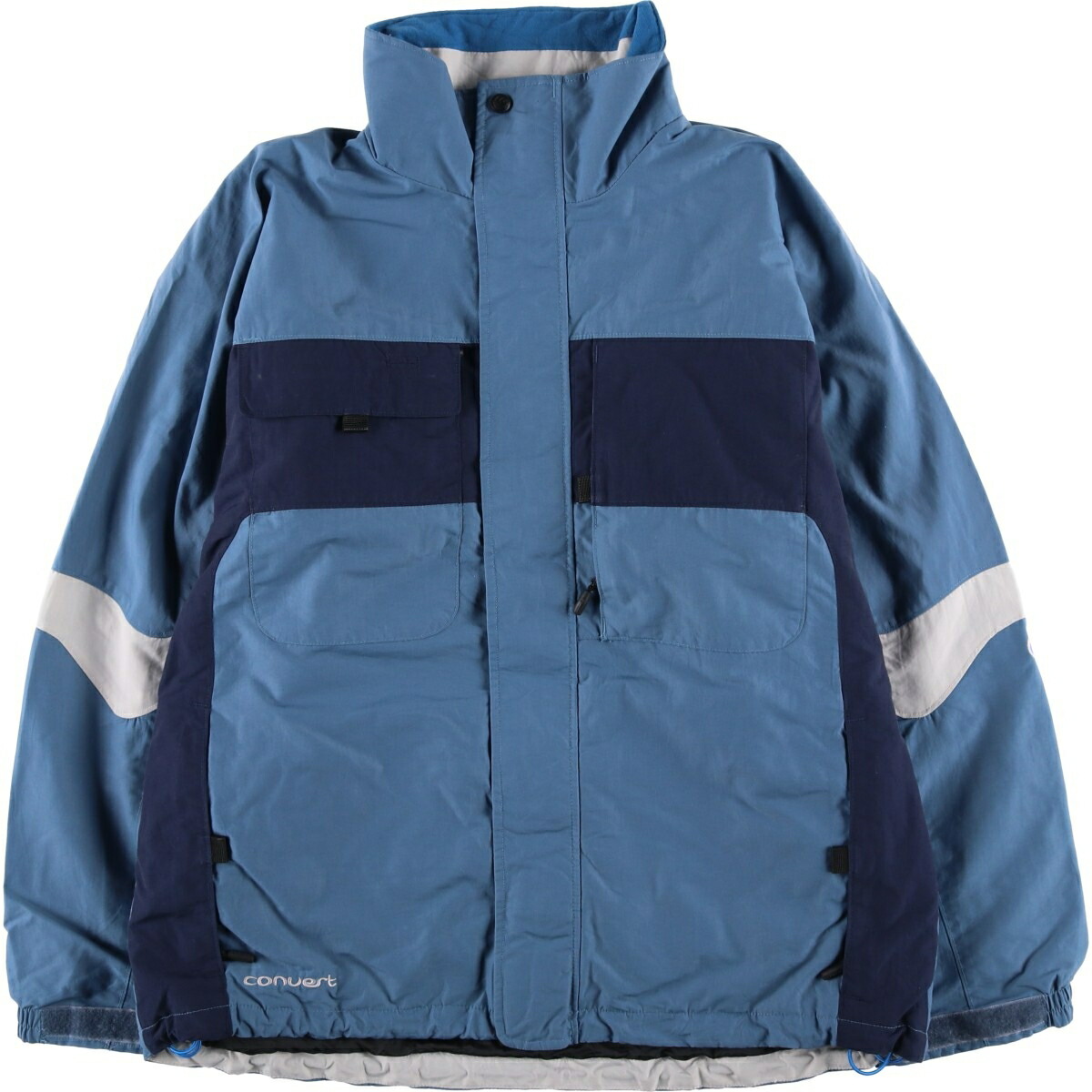 古着 90~00'S コロンビア Columbia convert コンバート マウンテンジャケット シェルジャケット メンズL相当 ヴィンテージ /eaa612495 【中古】 【260214】 ブルー系 春秋冬