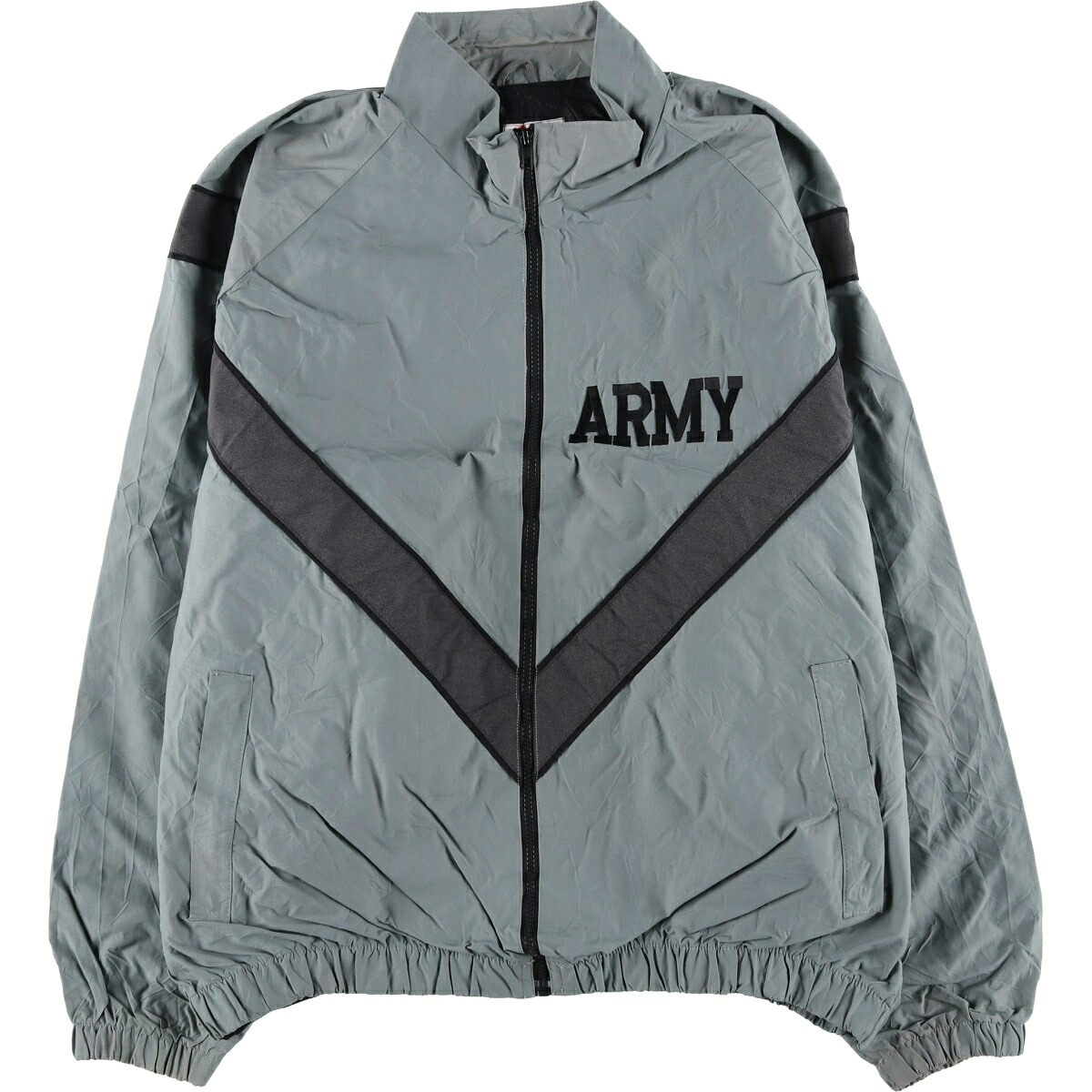 古着 00'S 米軍実品 U.S.ARMY SKILCRAFT IPFU トレーニングジャケット ナイロンジャケット USA製 X-LARGE/REGULAR メンズXL相当 /eaa612654 【中古】 【260210】 グレー系 春秋冬