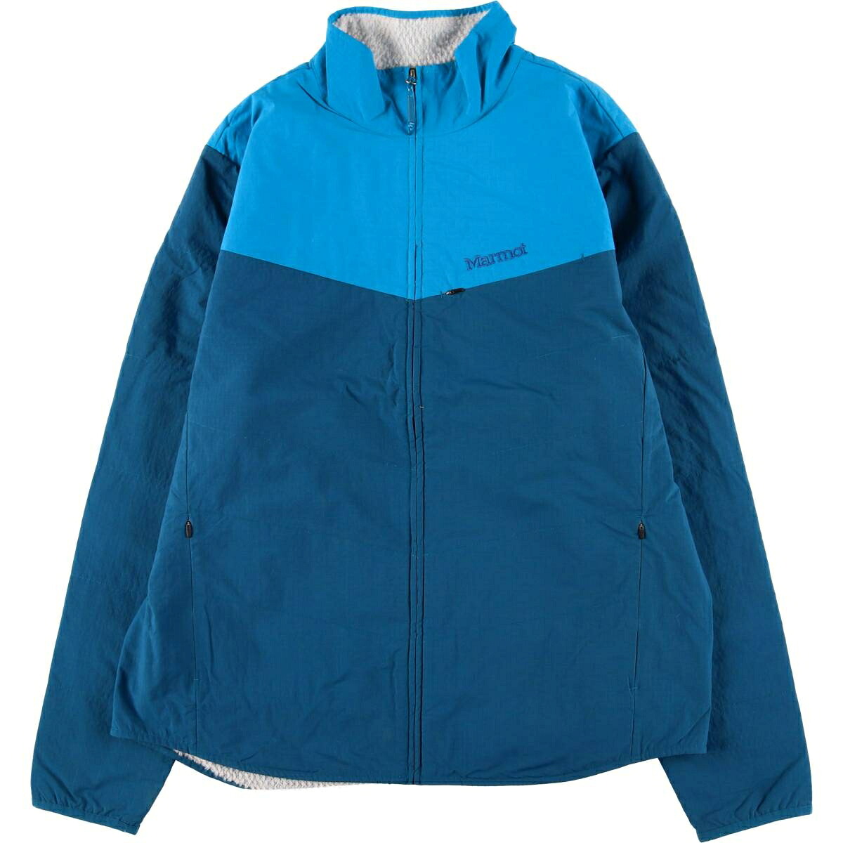 古着 マーモット Marmot リップストップ マウンテンジャケット シェルジャケット メンズXL相当 /eaa612680 【中古】 【260213】 ブルー系 春秋冬