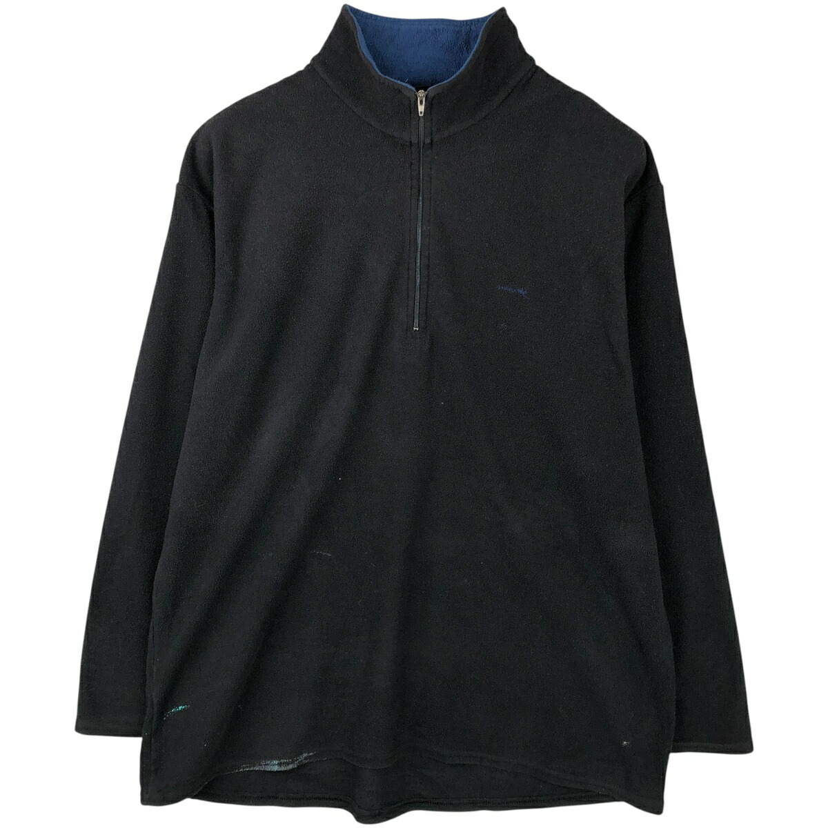 古着 90~00'S パタゴニア Patagonia CAPILENE キャプリーン ハーフジップ フリースプルオーバー USA製 メンズXXL相当 /eaa612771 【中古】 【260213】 ブラック系 春秋冬
