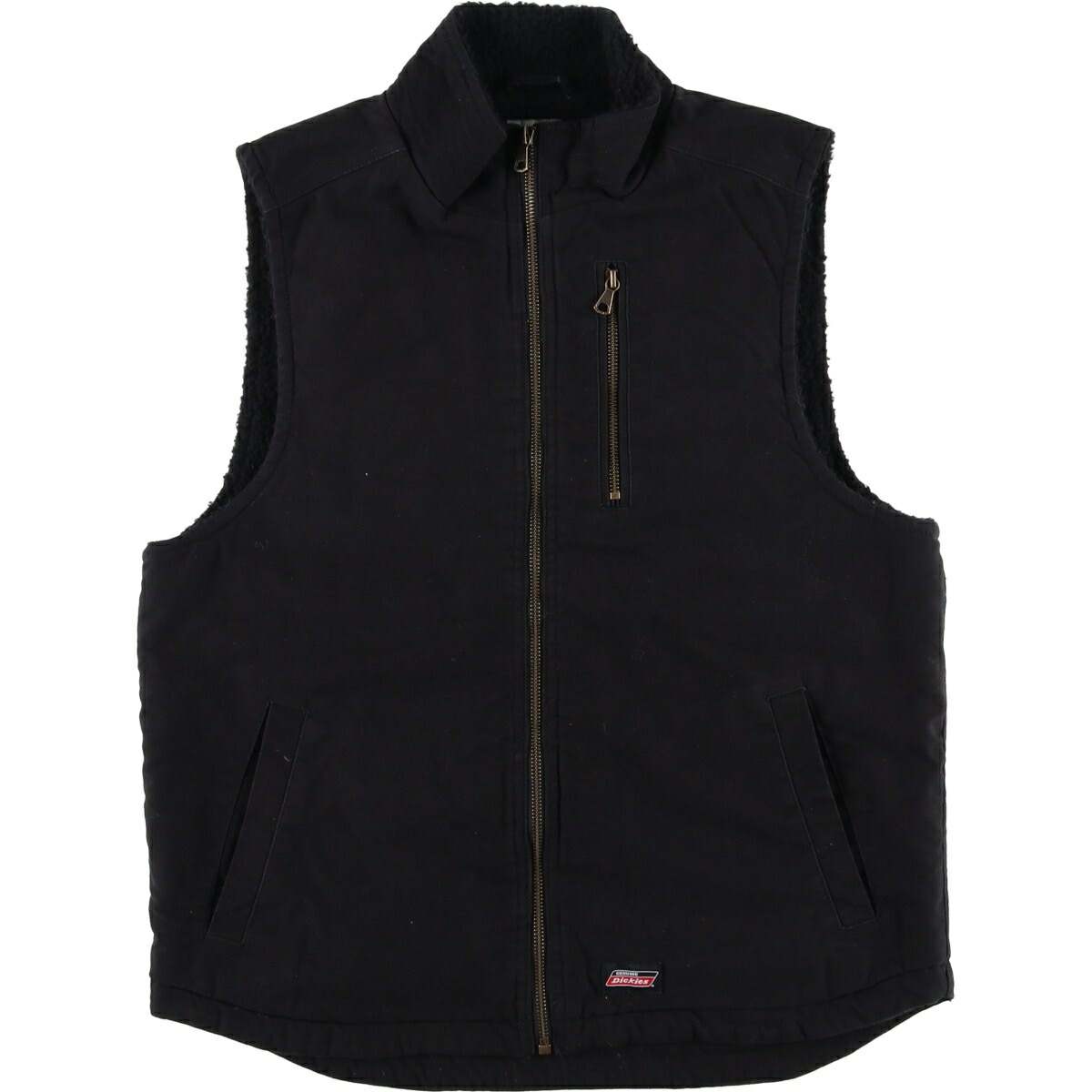古着 ディッキーズ Dickies ダックベスト メンズM相当 /eaa612777 【中古】 【260214】 ブラック系 春秋冬