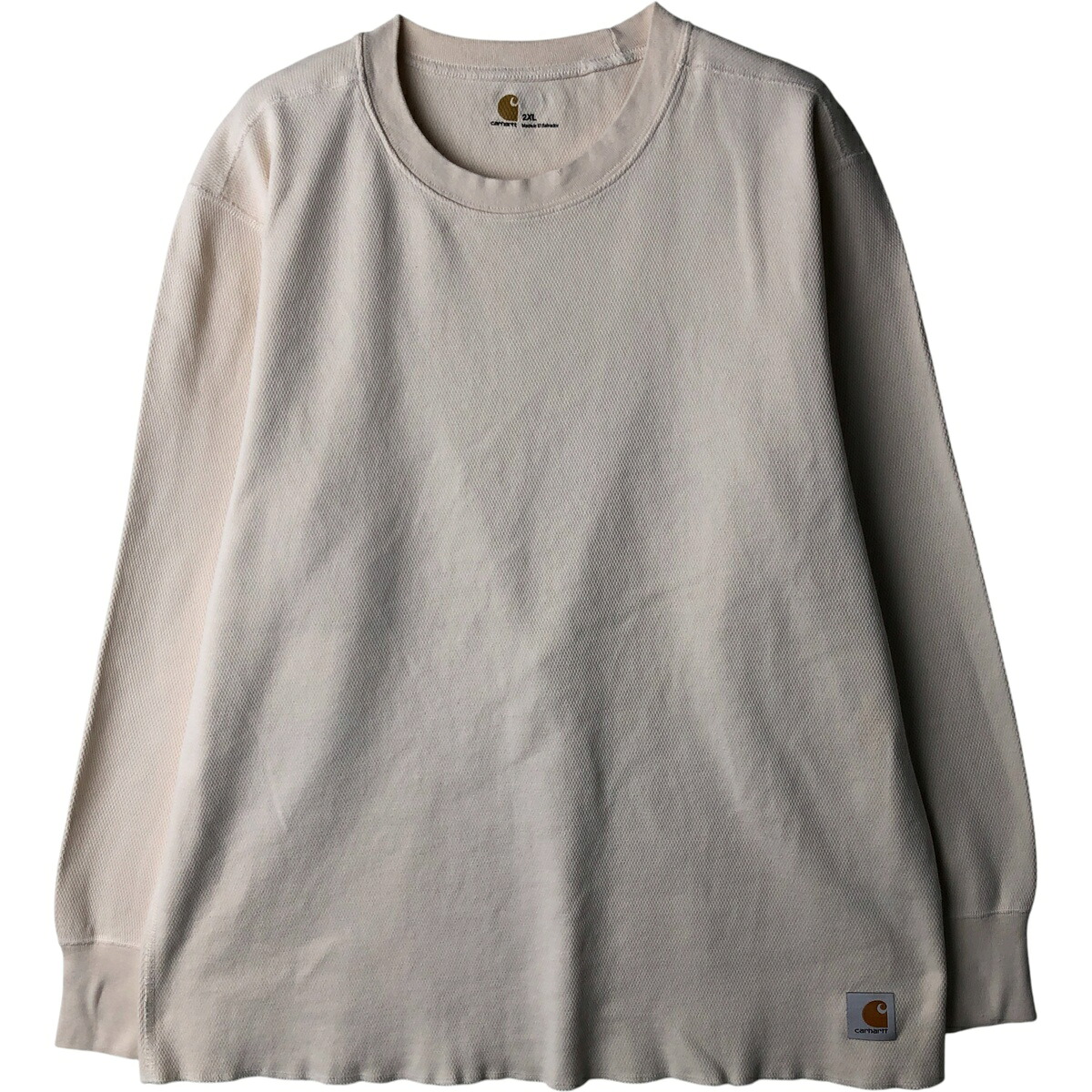 古着 カーハート Carhartt サーマルロンT ハニカム メンズXXL相当 /eaa612951 【中古】 【260223】