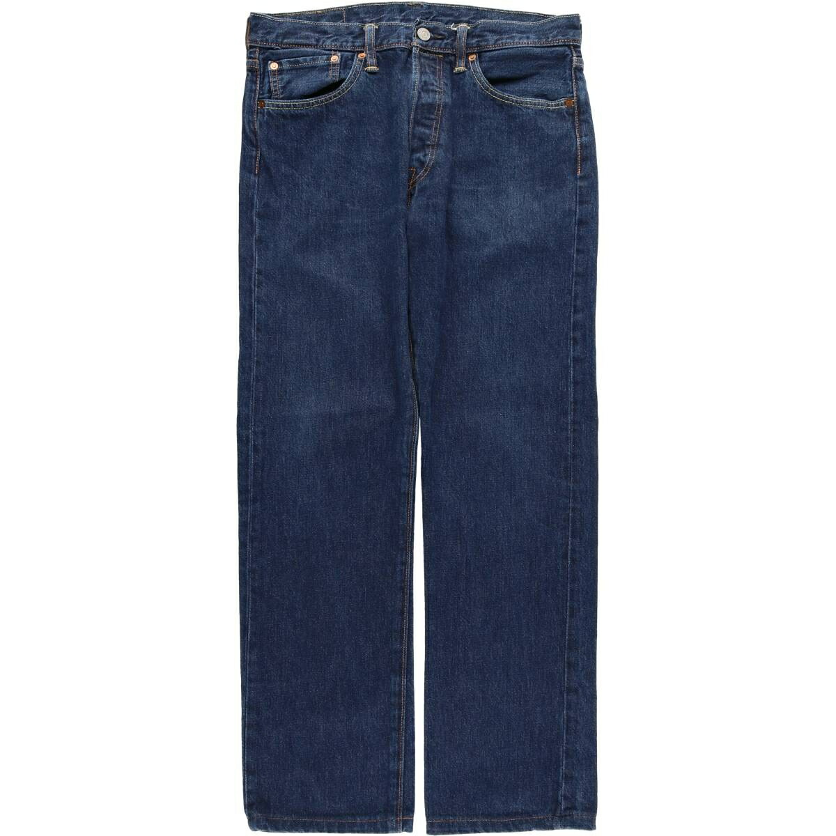 古着 リーバイス Levi's 501 ユーロモデル ストレートデニムパンツ メンズw33相当 /eaa613007 【中古】 【260213】 ブルー系 春夏秋冬