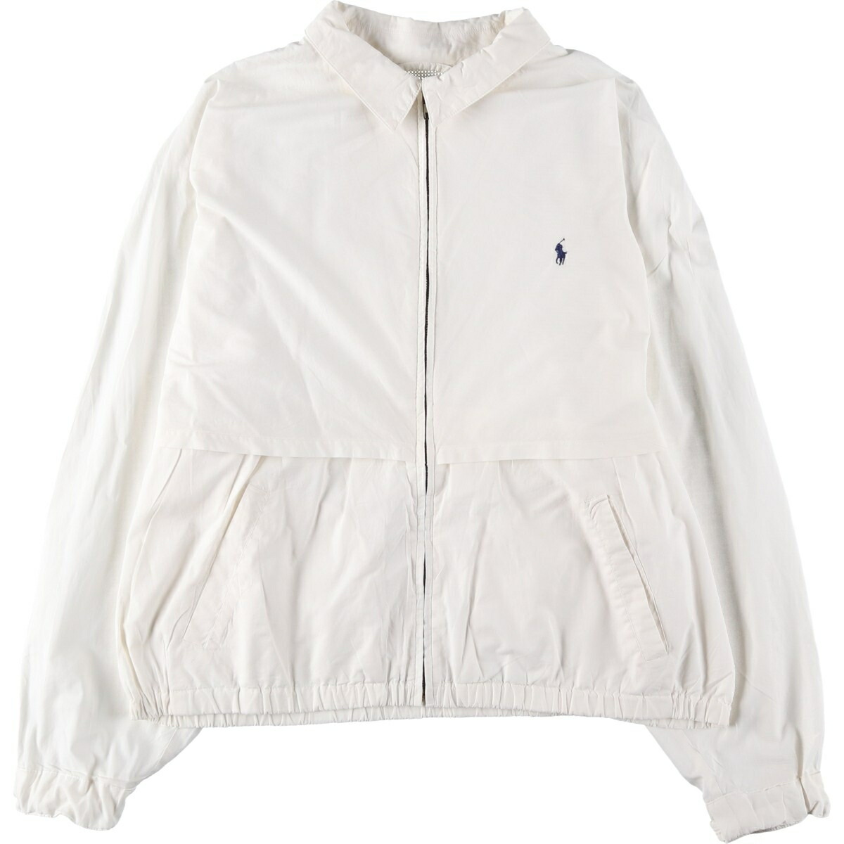 古着 ラルフローレン Ralph Lauren POLO by Ralph Lauren スイングトップ スポーツジャケット メンズXL相当 /eaa613109 【中古】 【260213】 ホワイト系 春秋冬