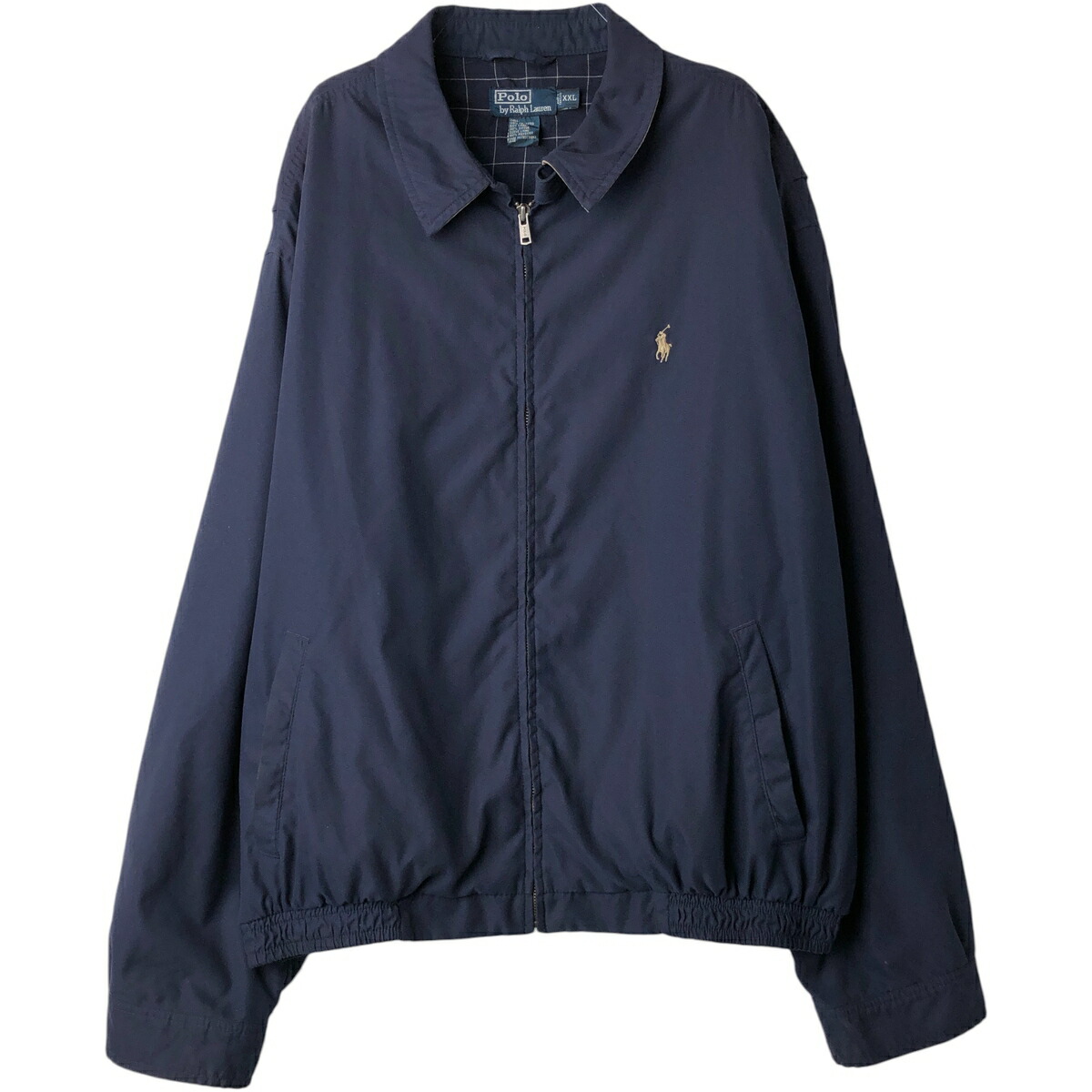 古着 ラルフローレン Ralph Lauren POLO by Ralph Lauren スイングトップ スポーツジャケット メンズXXL相当 /eaa613112 【中古】 【260216】 ネイビー系 春秋冬