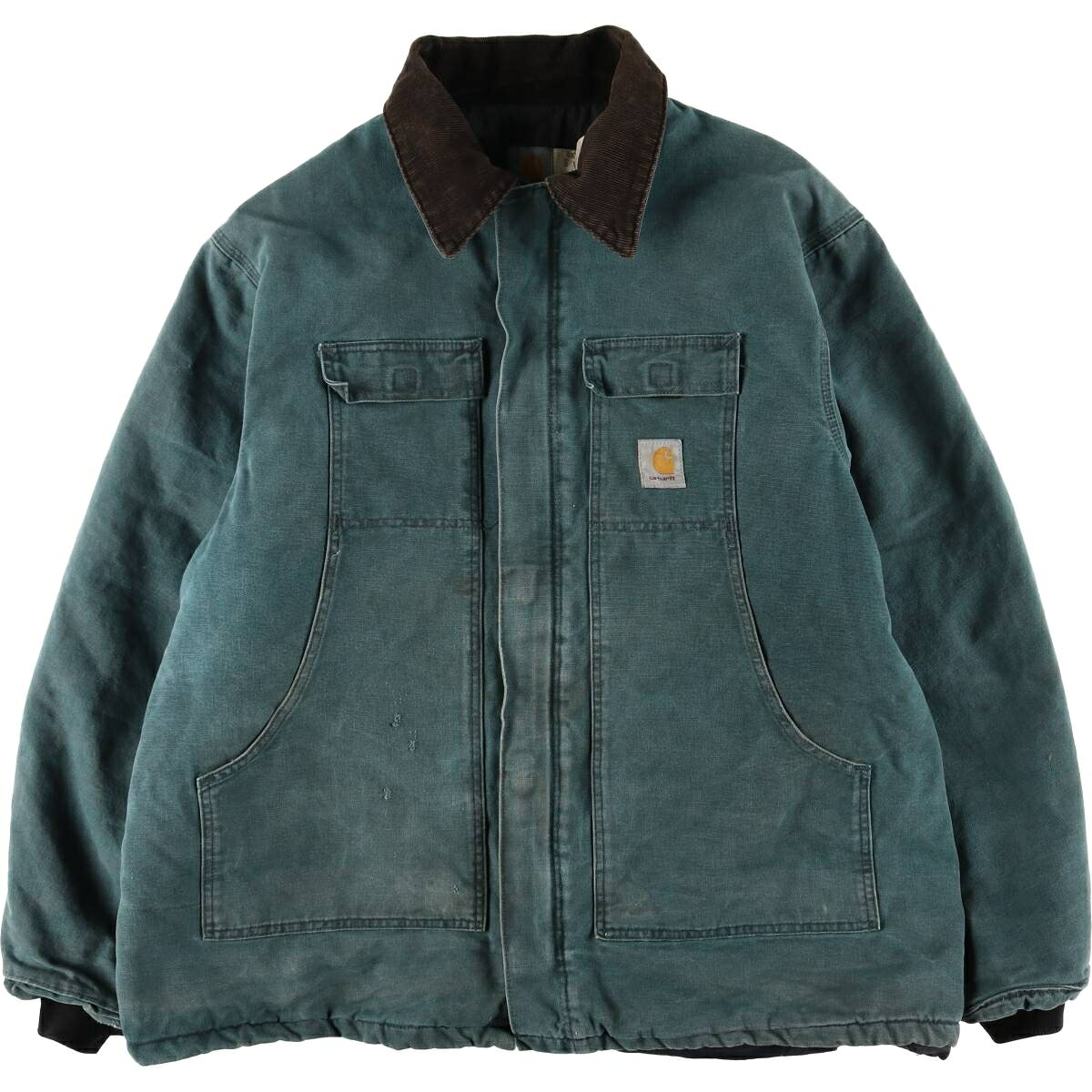 古着 90'S カーハート Carhartt トラディショナルコート 中綿入り ダックワークジャケット USA製 メンズXXL相当 ヴィンテージ /eaa613395 【中古】 【260214】 【SS2606_10｜古着屋JAM
