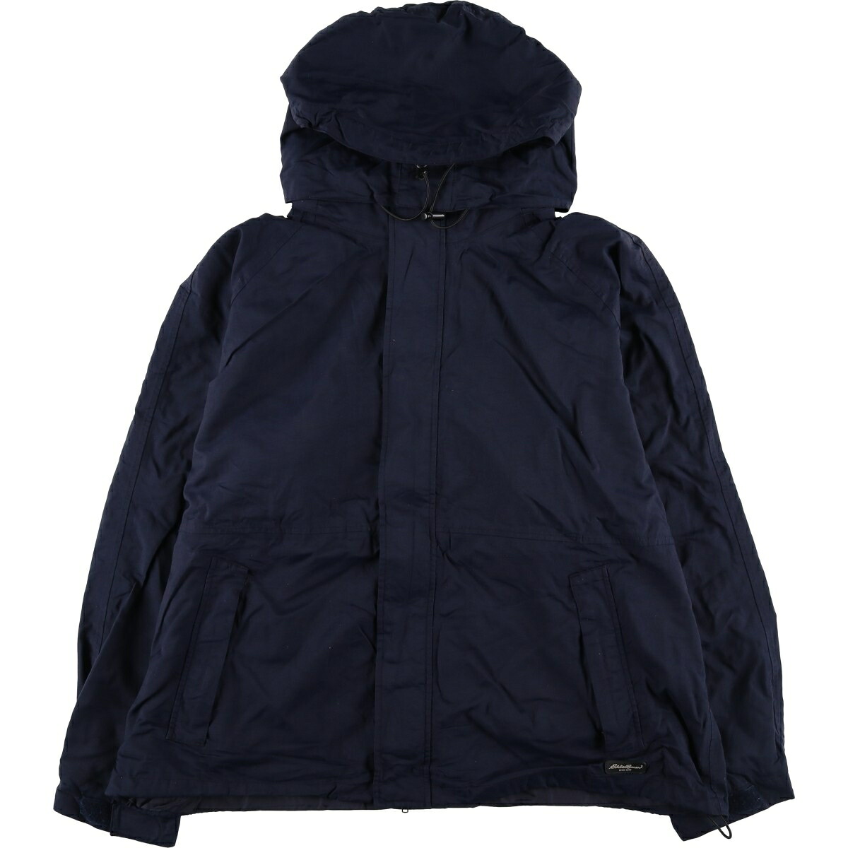 古着 エディーバウアー Eddie Bauer マウンテンパーカー シェルジャケット メンズXXL相当 /eaa613397 【中古】 【260214】 ネイビー系 春秋冬