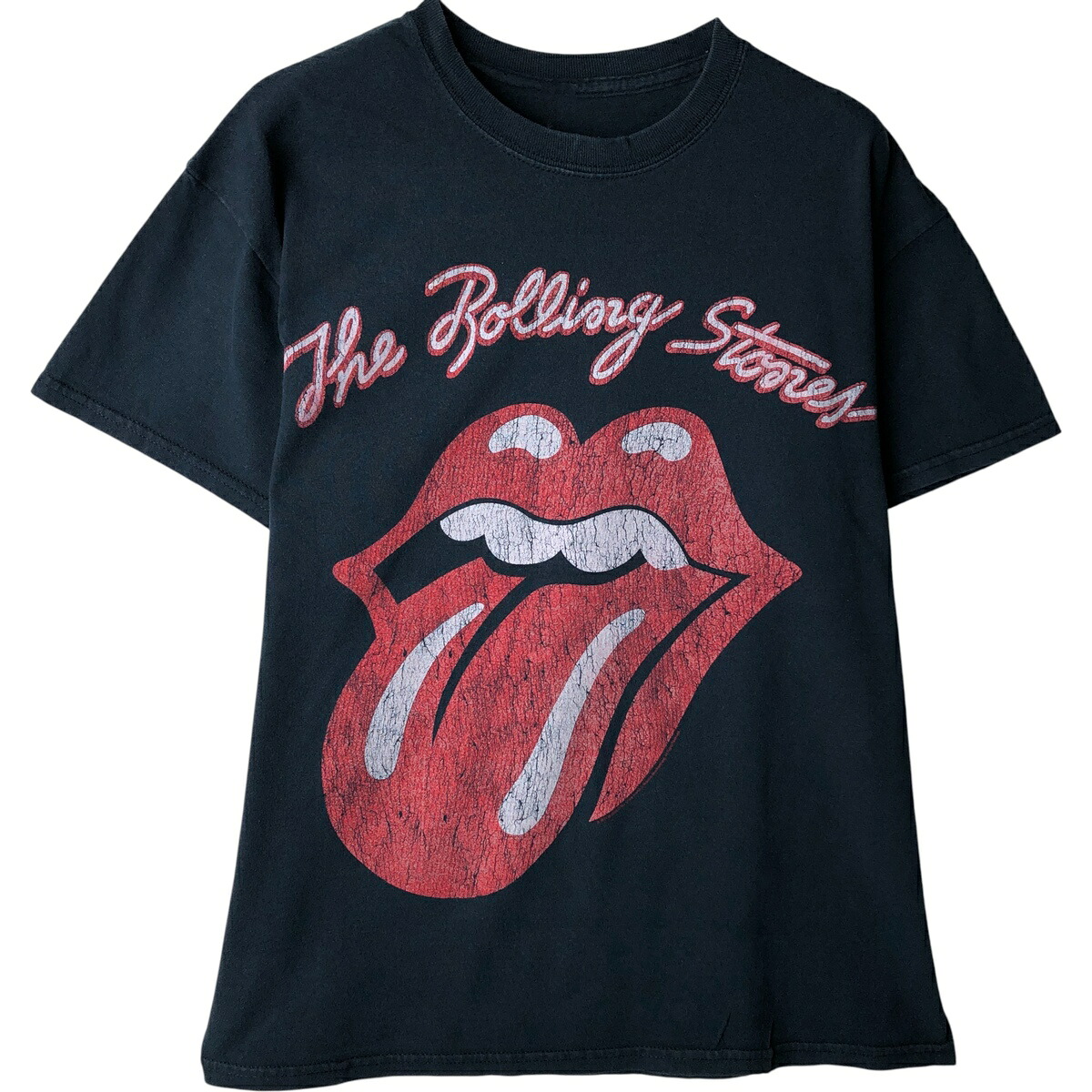 古着 The Rolling Stones ローリングストーンズ バンドTシャツ バンT メンズM相当 /eaa613439 【中古】 【260220】 ブラック系 春夏秋