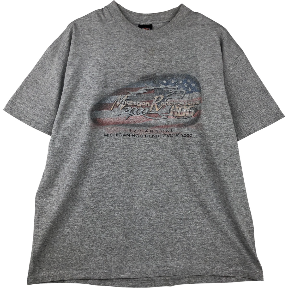 古着 ハーレーダビッドソン Harley-Davidson 鷲柄 イーグル柄 モーターサイクル バイクTシャツ USA製 メンズXL相当 /eaa613491 【中古】 【260220】 【SS2606_10｜古着屋JAM