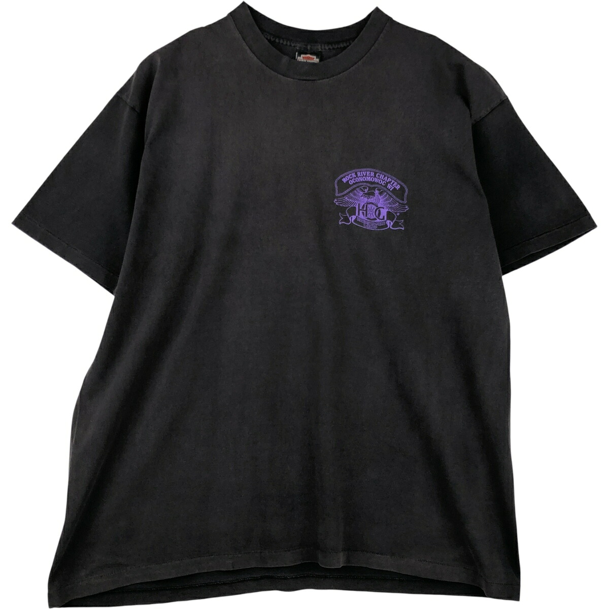 古着 ハーレーダビッドソン Harley-Davidson モーターサイクル バイクTシャツ USA製 メンズXXL相当 /eaa613496 【中古】 【260221】 ブラック系 春夏秋
