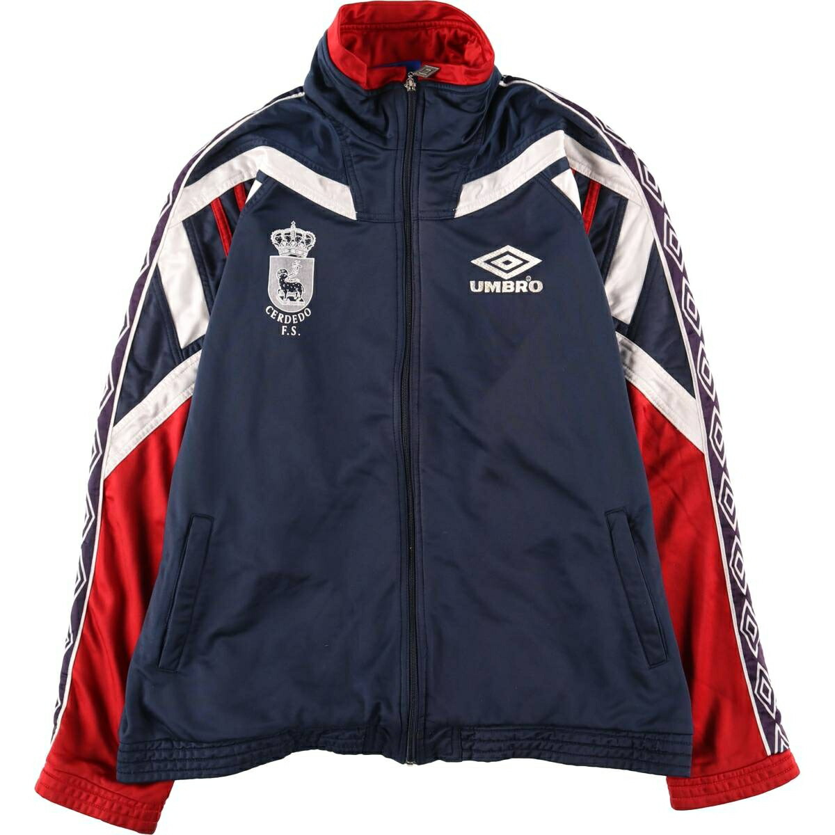 楽天市場】古着 90年代 アンブロ UMBRO ベロア ジャージ トラック