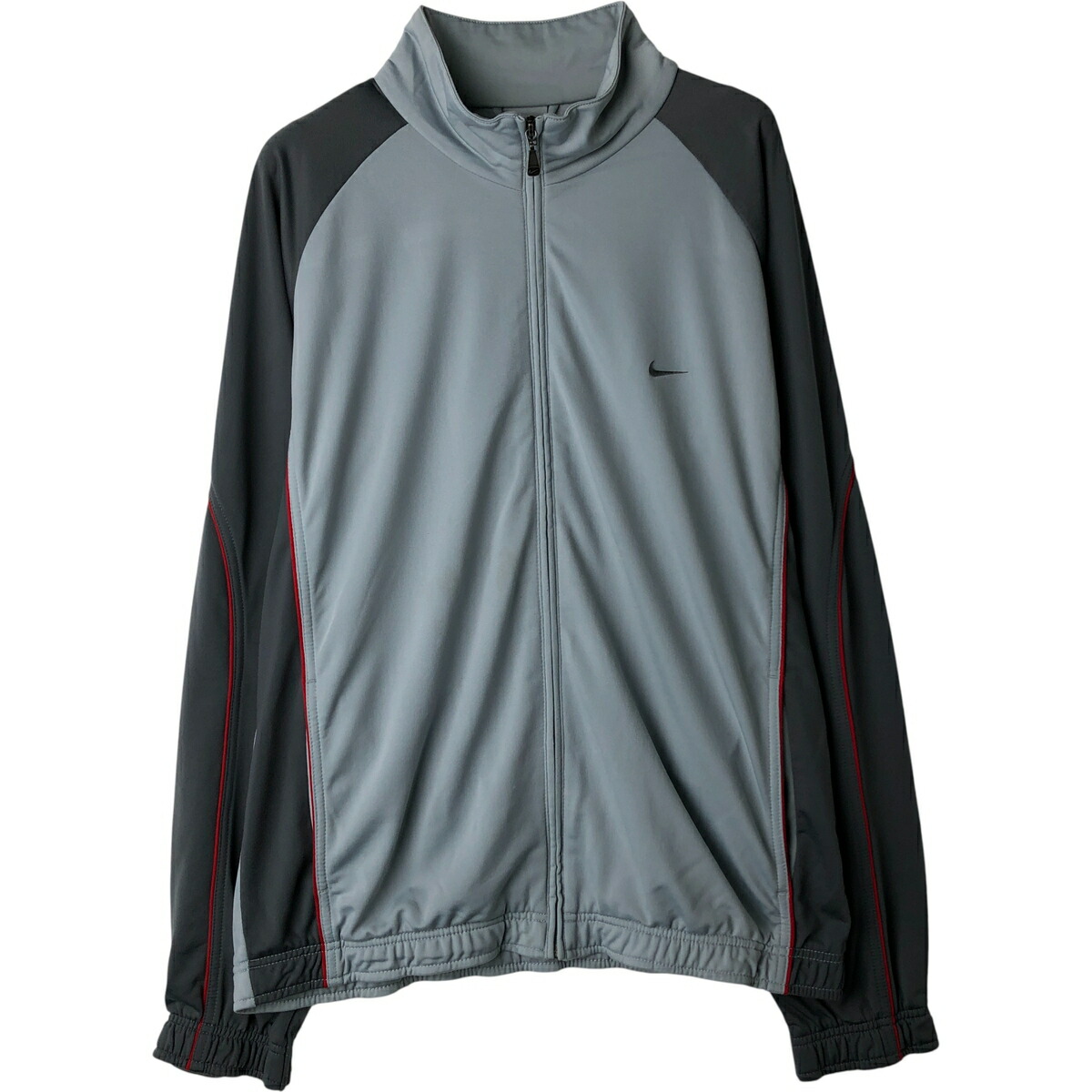 古着 00'S ナイキ NIKE ジャージ トラックジャケット メンズL相当 /eaa614136 【中古】 【260217】 グレー系 春秋冬