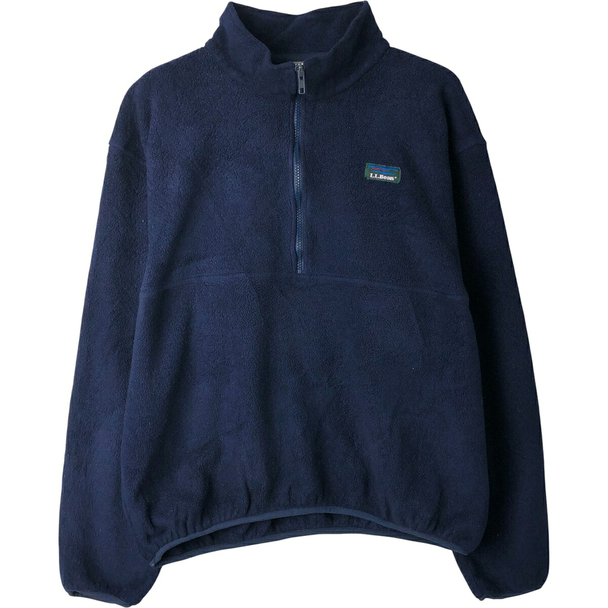 古着 80~90'S エルエルビーン L.L.Bean ハーフジップ フリースプルオーバー メンズXL相当 ヴィンテージ /eaa614178 【中古】 【260221】 ネイビー系 春秋冬