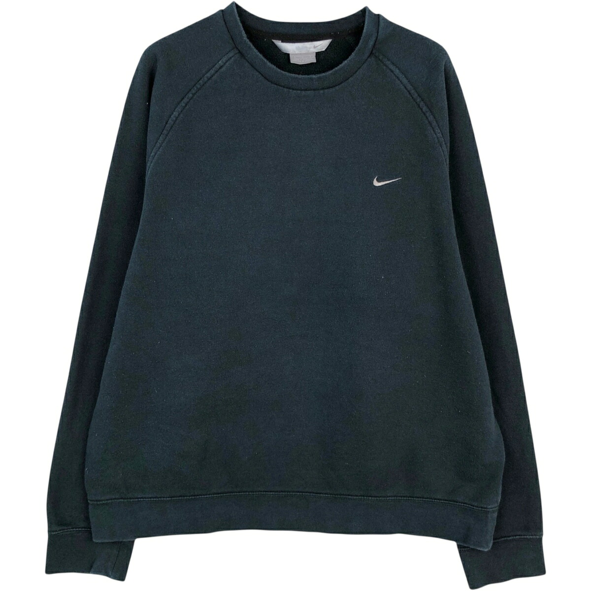 古着 00'S ナイキ NIKE ワンポイントロゴスウェットシャツ トレーナー メンズL相当 /eaa614209 【中古】 【260309】 ネイビー系 春夏秋冬