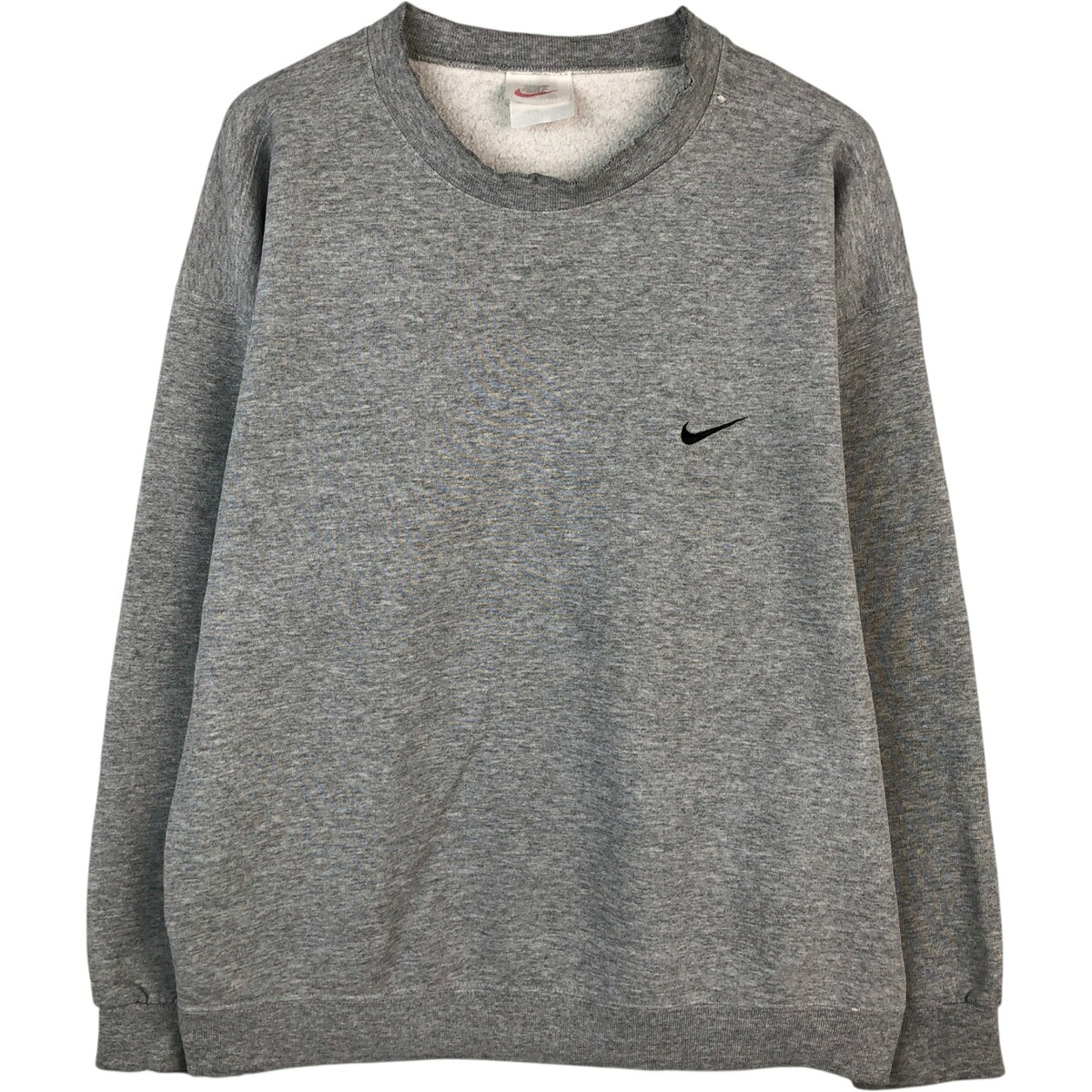 古着 90~00'S ナイキ NIKE ワンポイントロゴスウェットシャツ トレーナー メンズXL相当 ヴィンテージ /eaa614220 【中古】 【260309】 グレー系 春夏秋冬