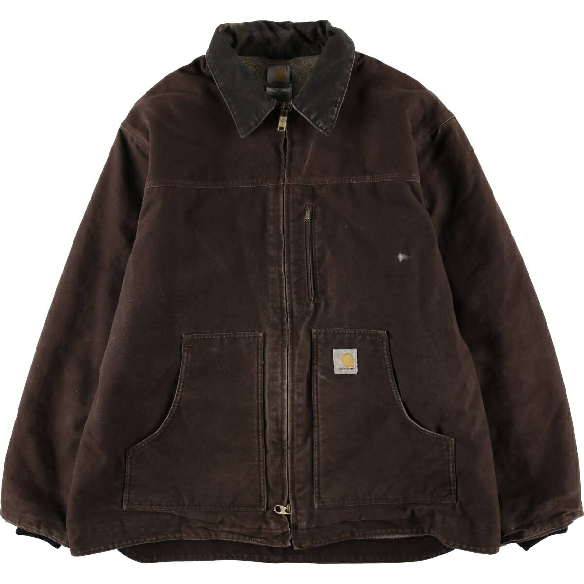 古着 カーハート Carhartt リッジコート 中綿入り ダックワークジャケット メンズXXL相当 /eaa614234 【中古】 【260309】 ブラウン系 春秋冬