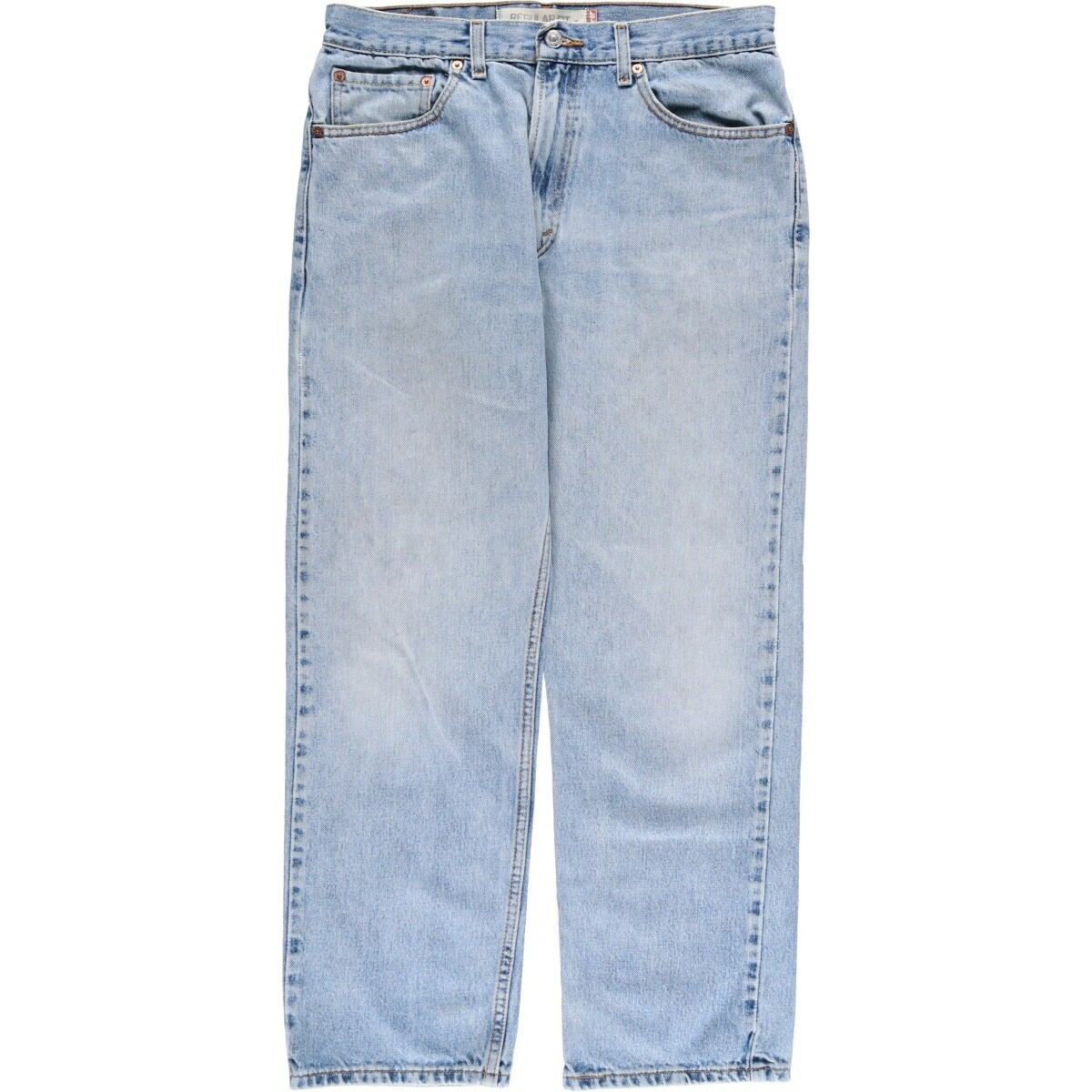 古着 00'S リーバイス Levi's REGULAR FIT テーパードデニムパンツ メンズw34相当 /eaa614605 【中古】 【260314】 ブルー系 春夏秋冬