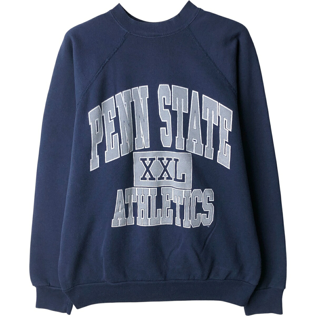 古着 80~90'S タルテックス Tultex PENN STATE ペンシルベニア州立大学 カレッジスウェットシャツ トレーナー USA製 メンズL相当 ヴィンテージ /eaa614777 【中古】 【260223】 ネイビー系 春夏秋冬 6,437円