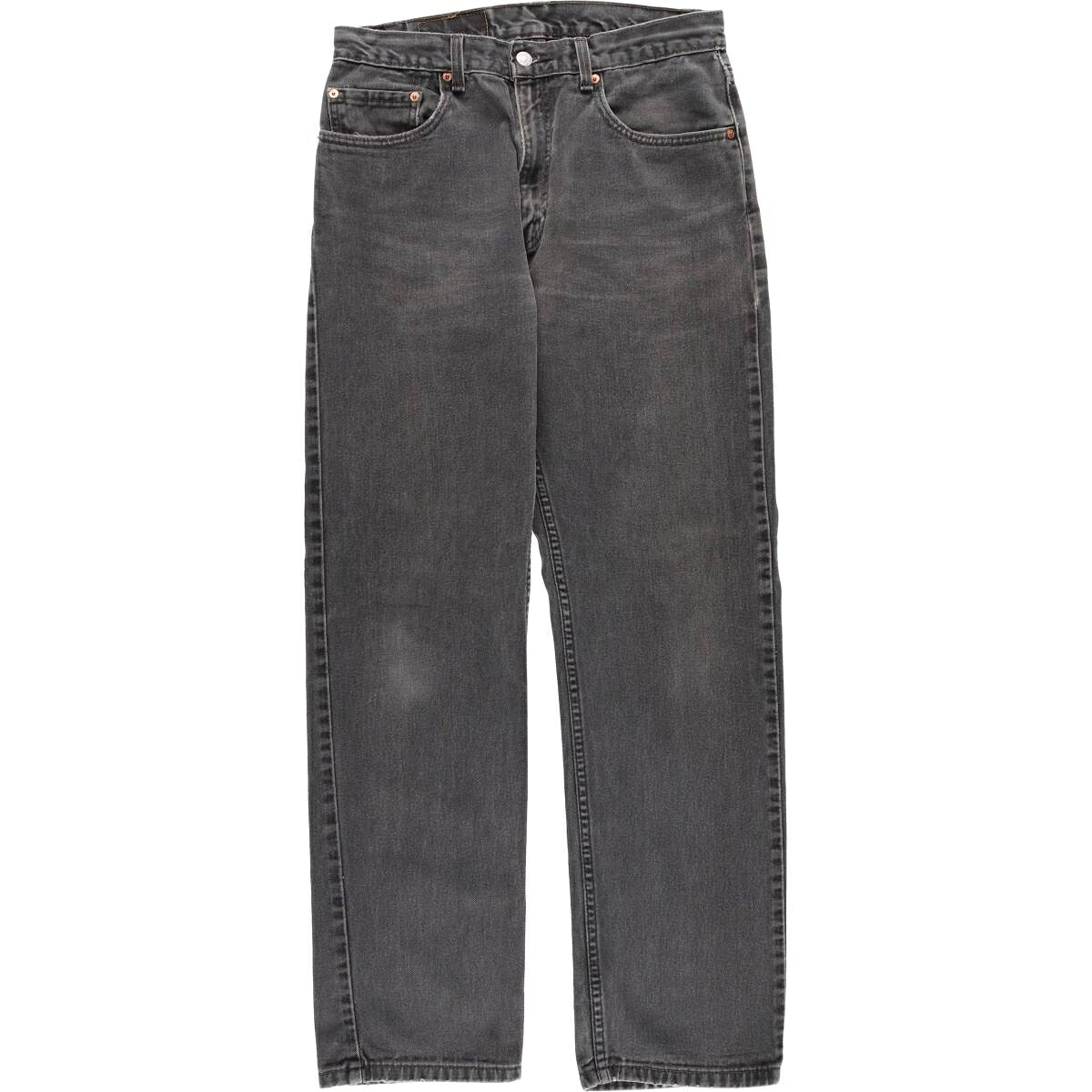 古着 00'S リーバイス Levi's 505 REGULAR FIT ブラックデニム テーパードデニムパンツ メンズw32相当 /eaa614904 【中古】 【260309】|古着屋JAM