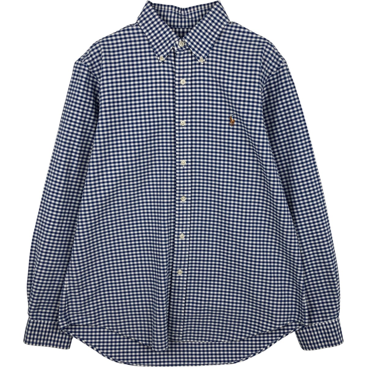古着 ラルフローレン Ralph Lauren ギンガムチェック 長袖 ボタンダウンチェックシャツ メンズL相当 /eaa614958 【中古】 【260223】 【SS2606_10｜古着屋JAM
