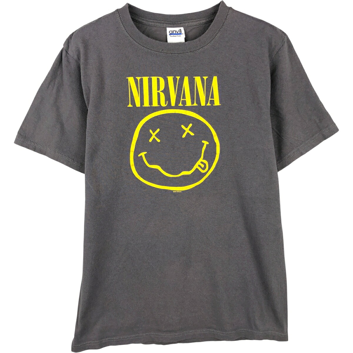 古着 00'S anvil NIRVANA ニルヴァーナ バンドTシャツ バンT メンズS相当 /eaa615546 【中古】 【260222】 【SS2606_10｜古着屋JAM