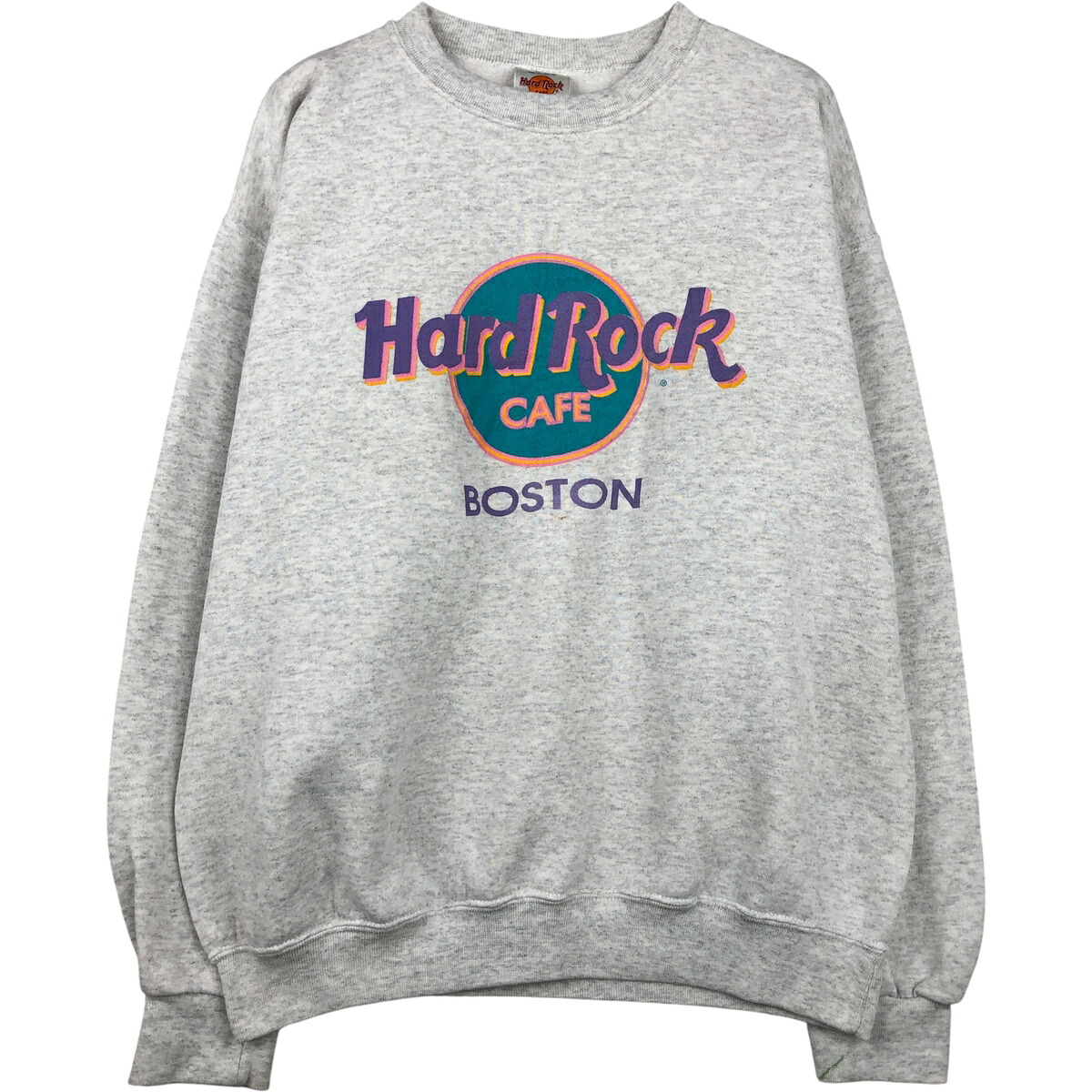 古着 90'S HARD ROCK CAFE ハードロックカフェ アドバタイジング スウェットシャツ トレーナー USA製 メンズL相当 ヴィンテージ /eaa615737 【中古】 【260221】 ホワイト系 春夏秋冬